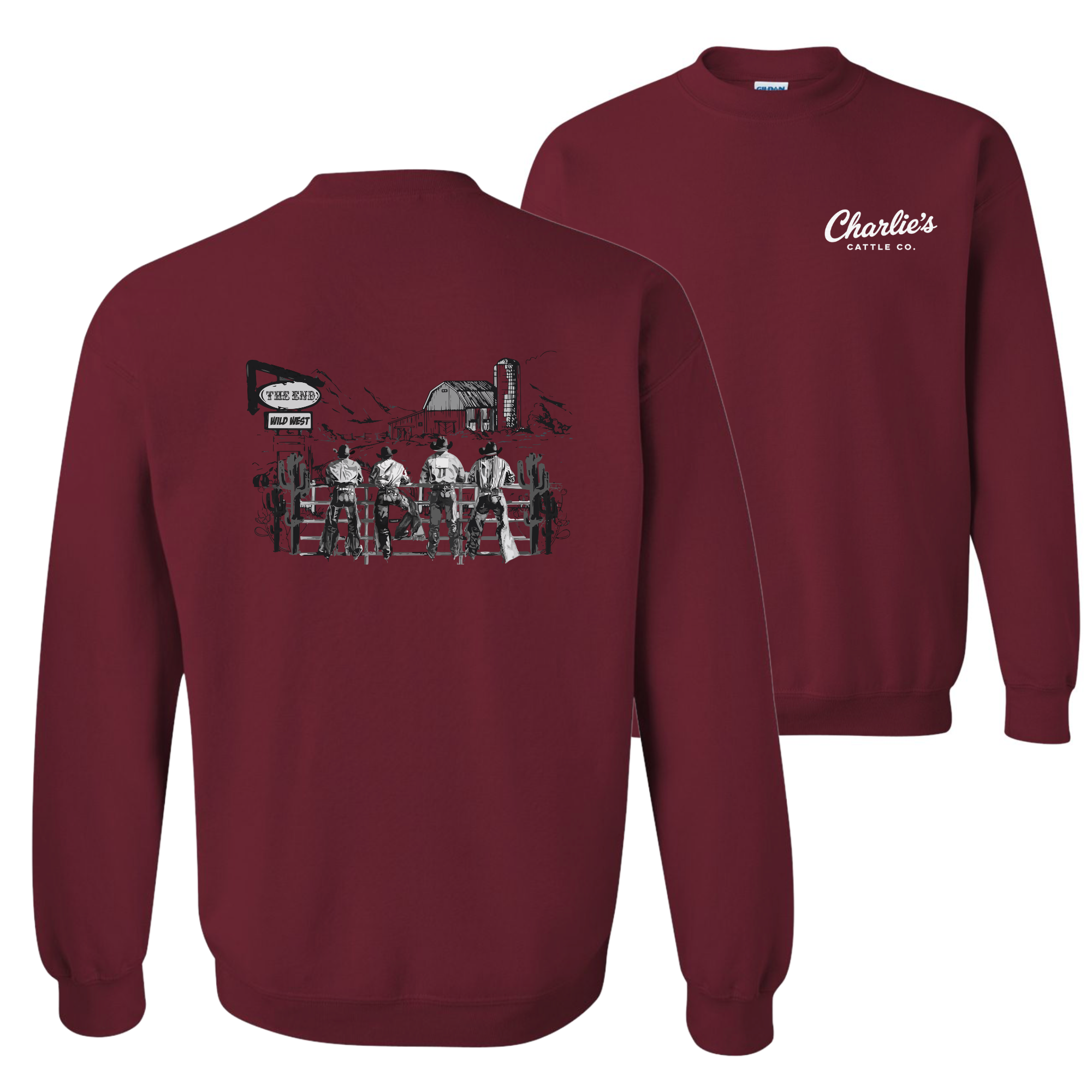 Retro Cowboy Sweatshirt