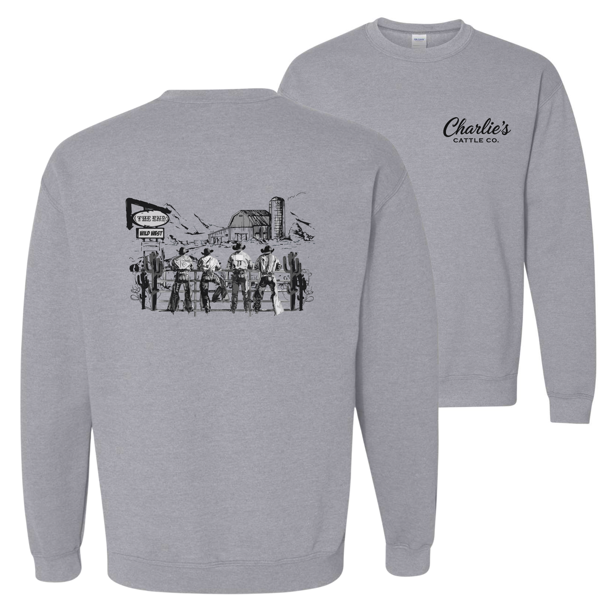 Retro Cowboy Sweatshirt