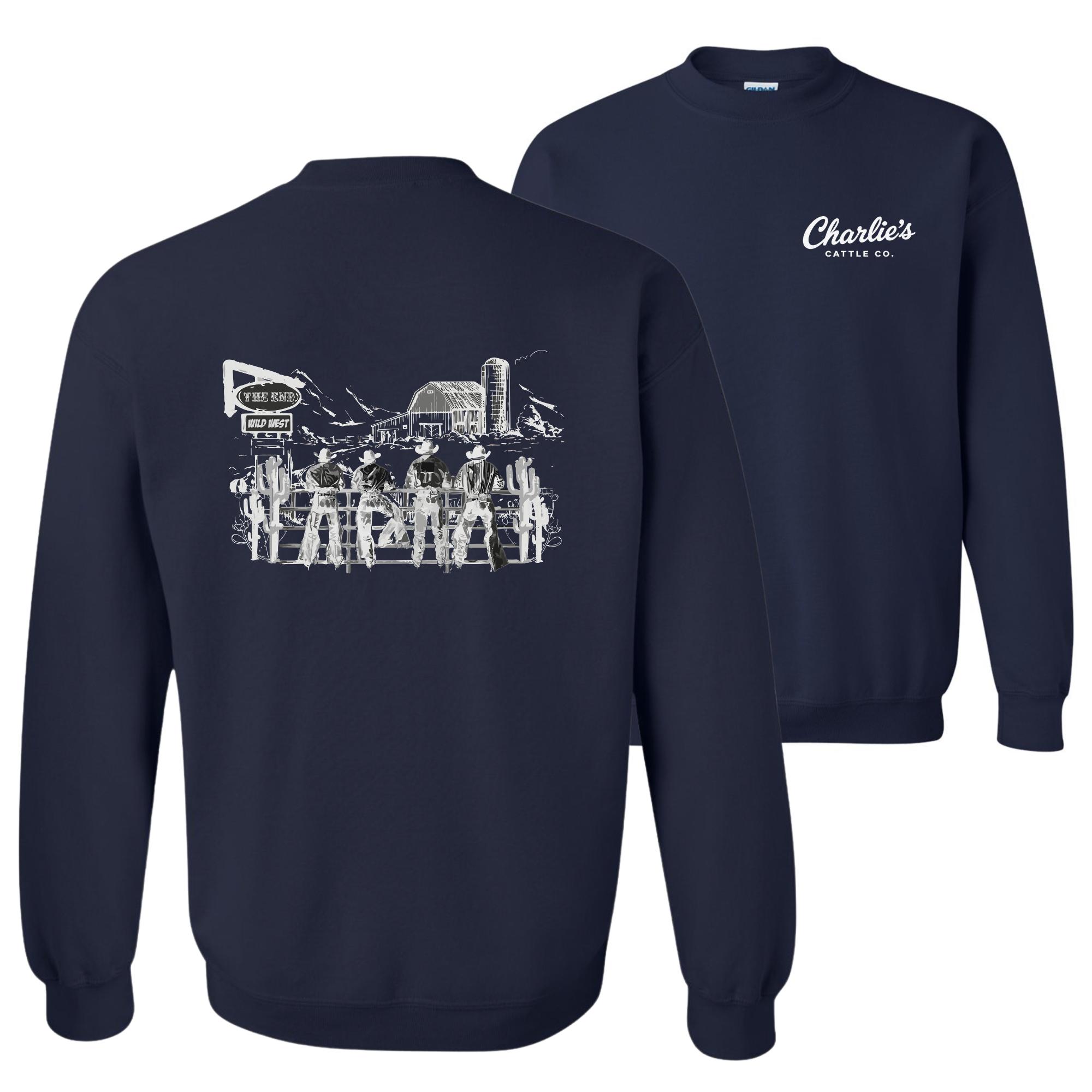 Retro Cowboy Sweatshirt