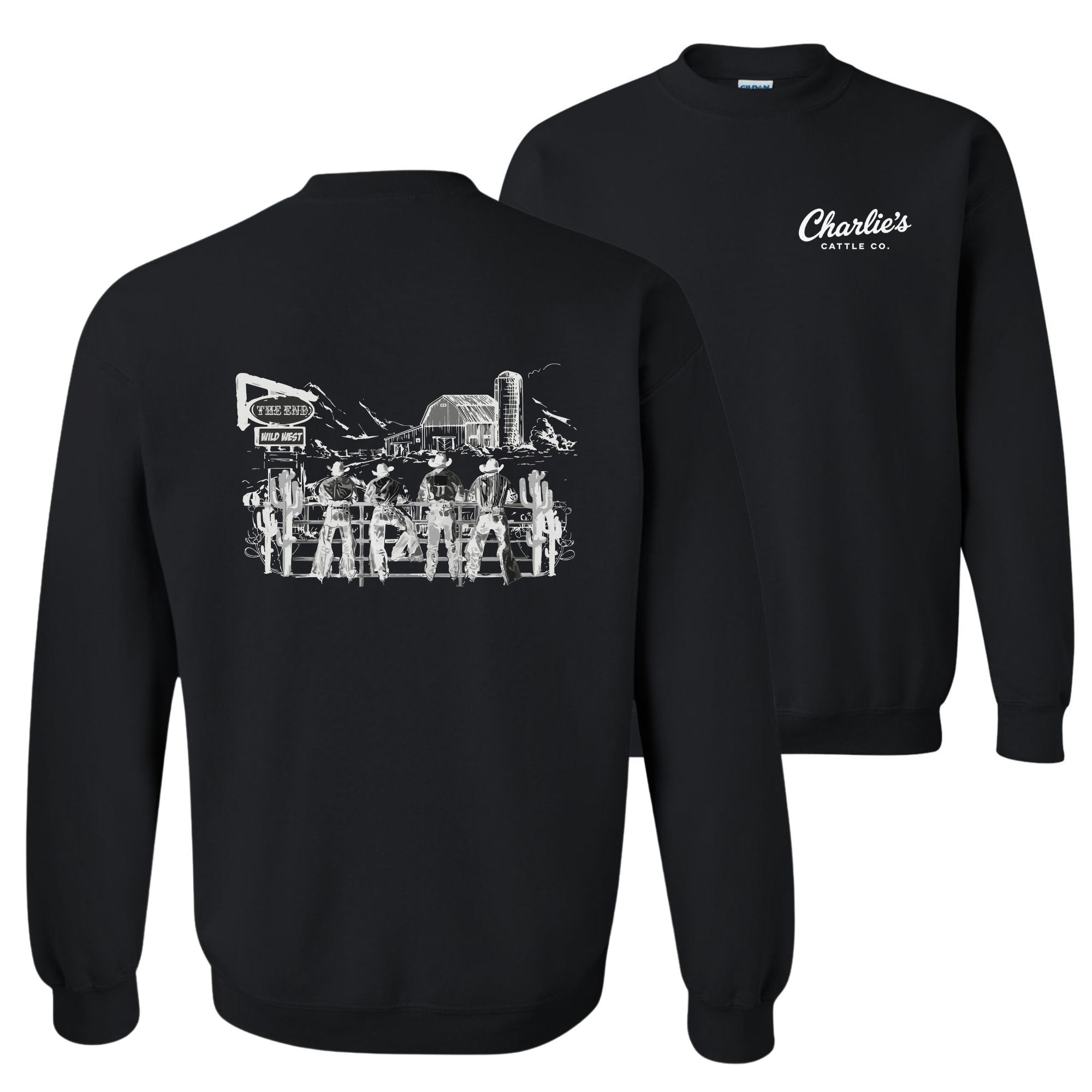 Retro Cowboy Sweatshirt