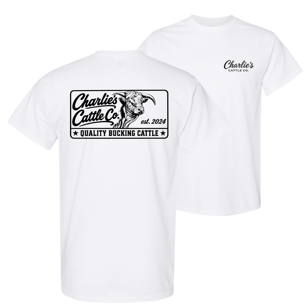 Quality Bucking Cattle T-Shirt