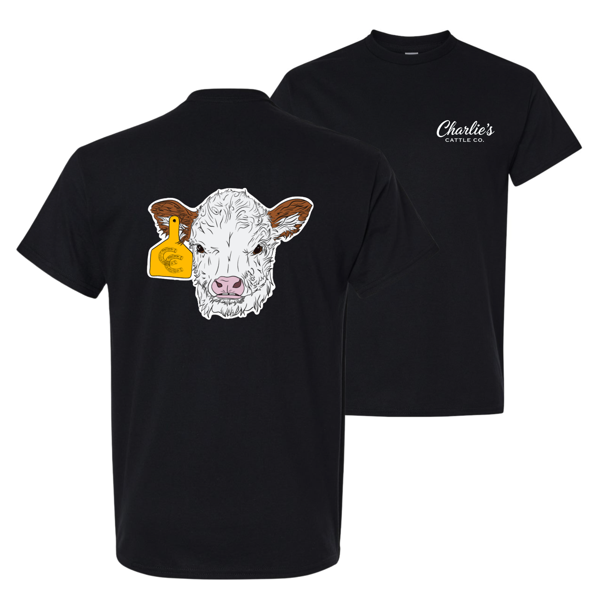 Charlie's Cattle Baldy T-Shirt