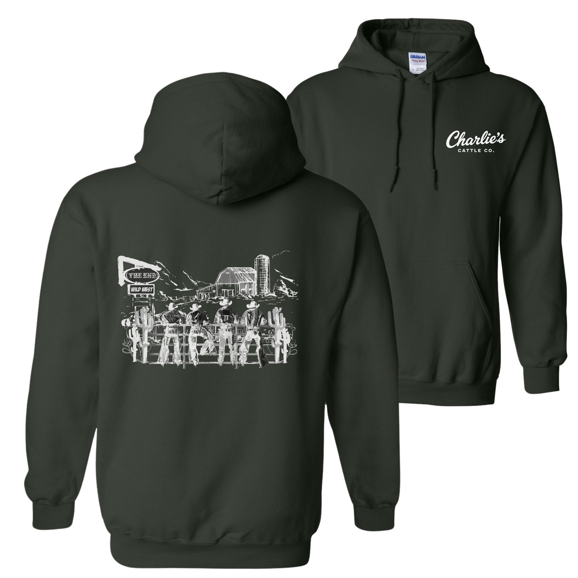 Retro Cowboy Hoodie