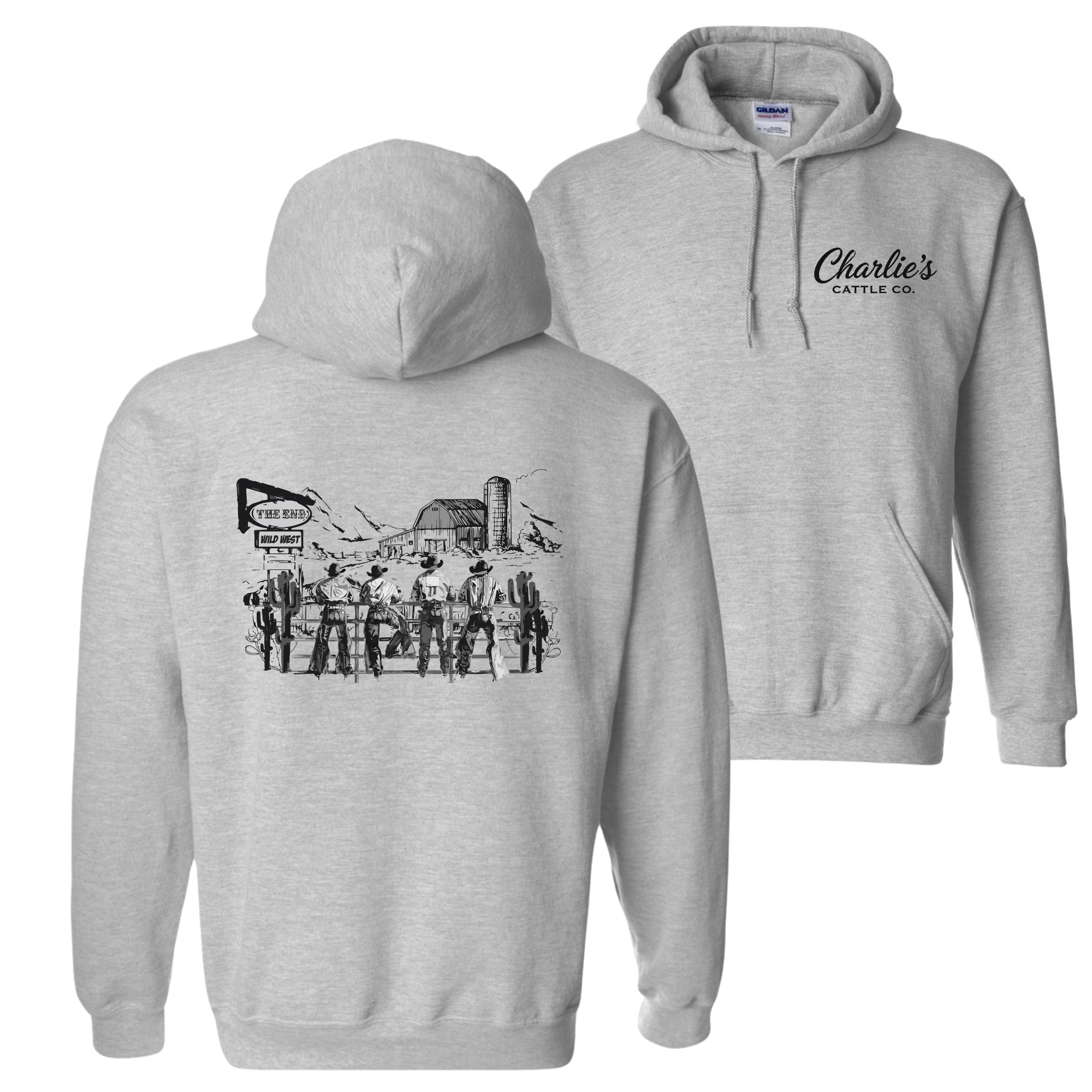 Retro Cowboy Hoodie