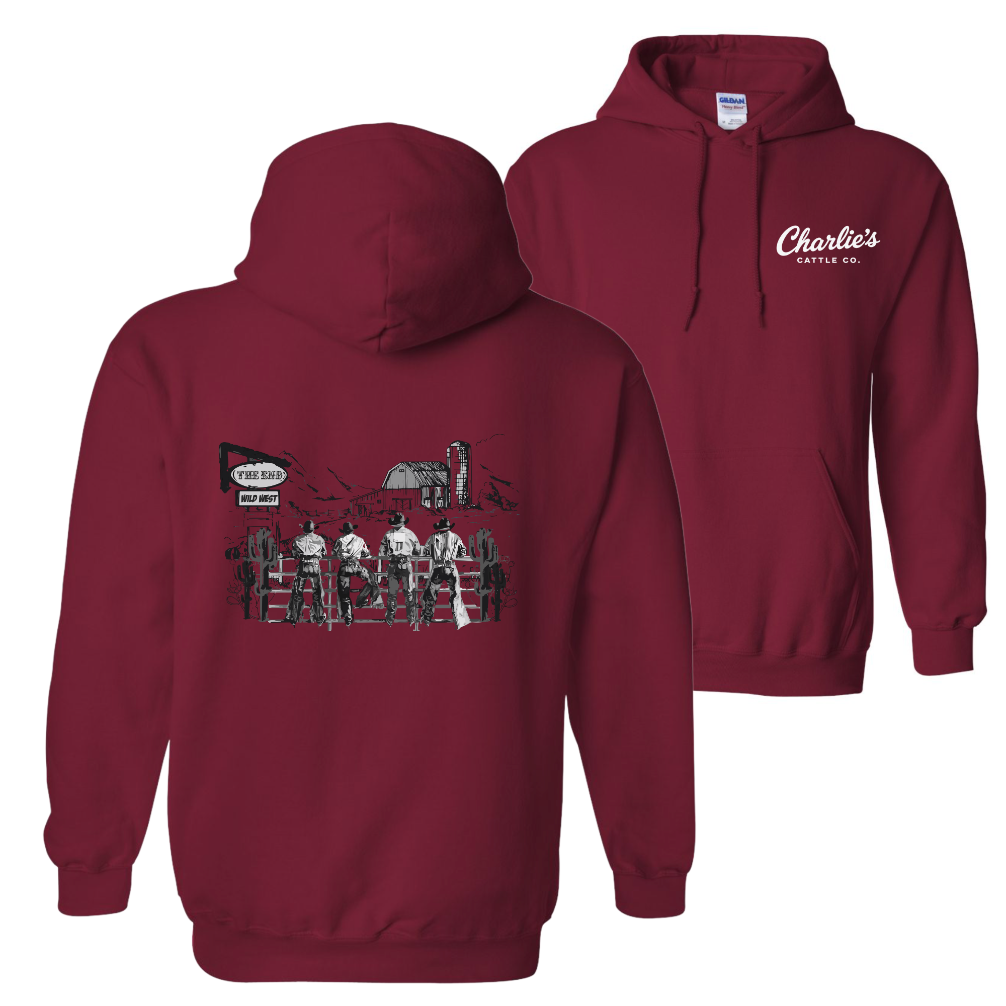 Retro Cowboy Hoodie