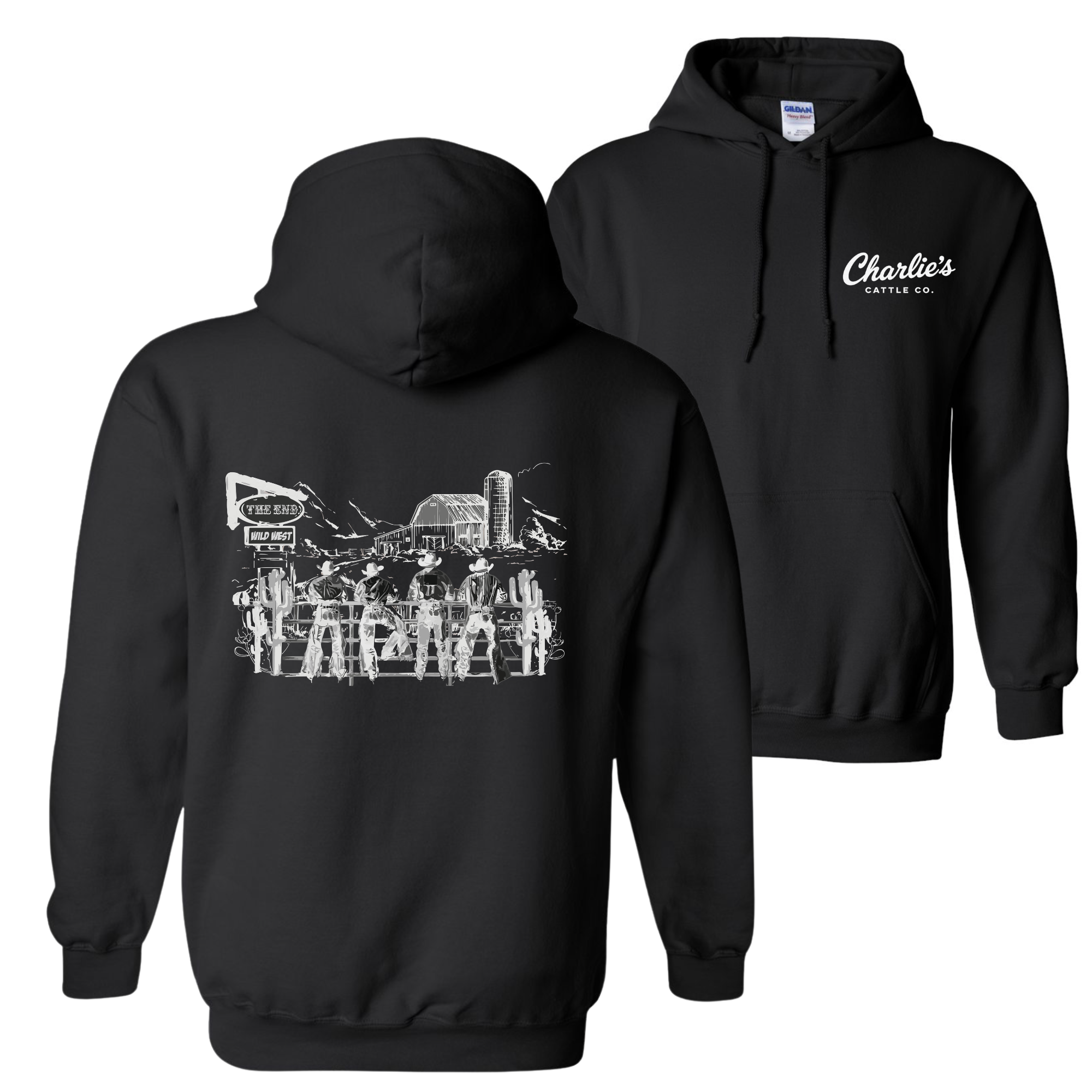 Retro Cowboy Hoodie