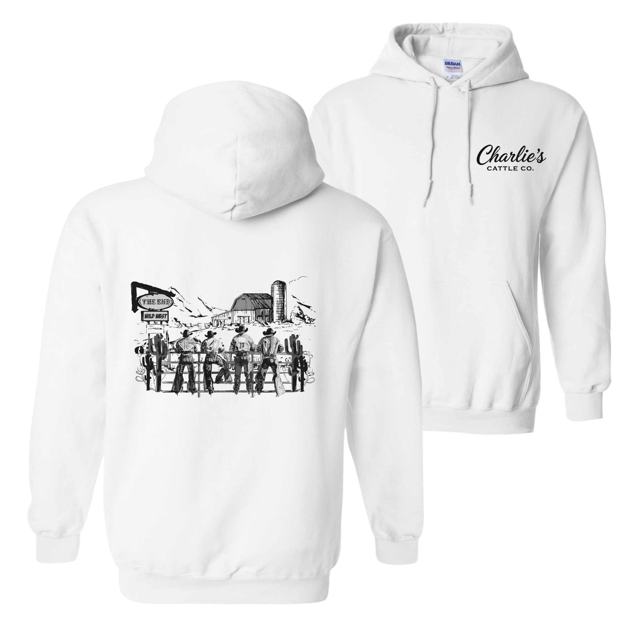 Retro Cowboy Hoodie