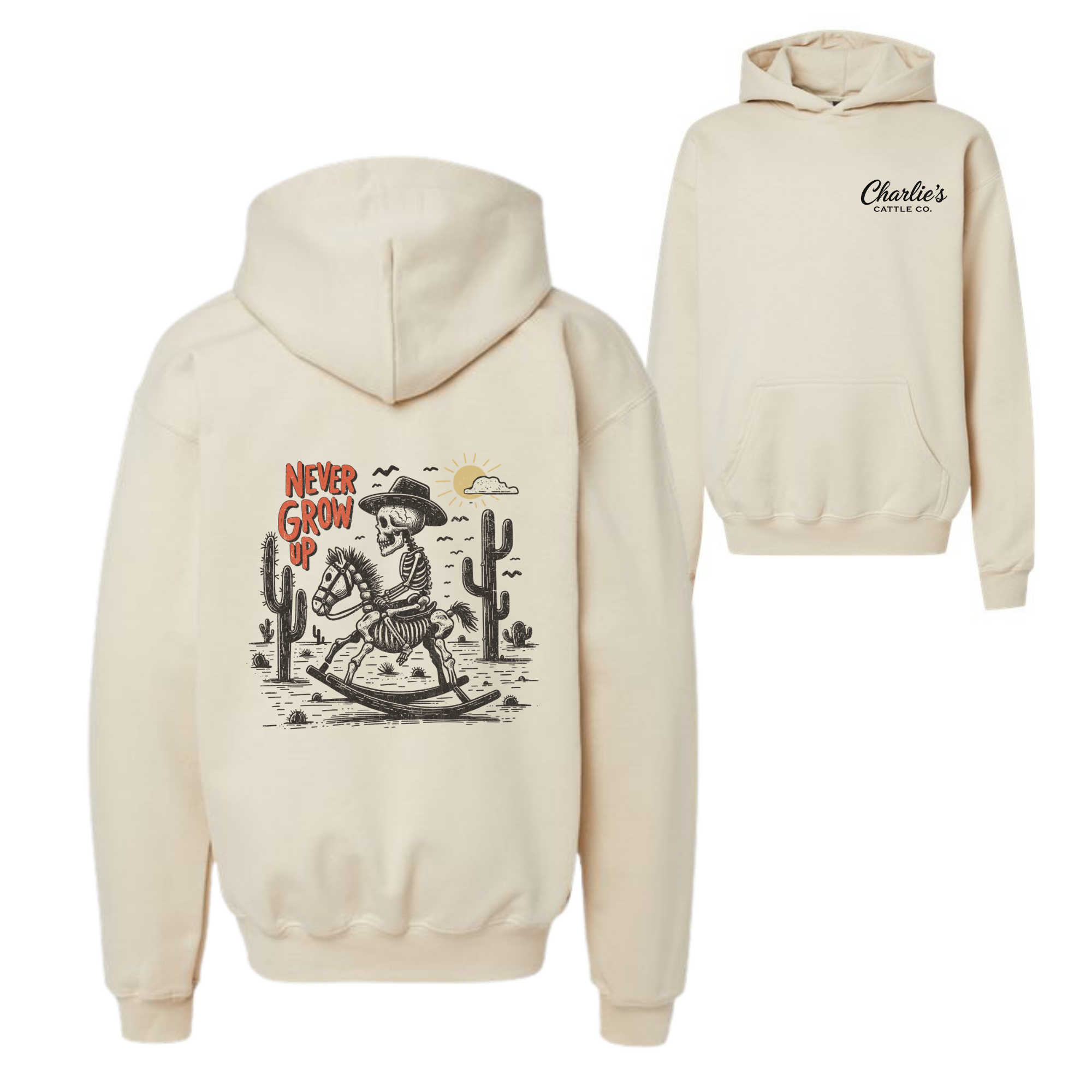 Never Grow Up Hoodie