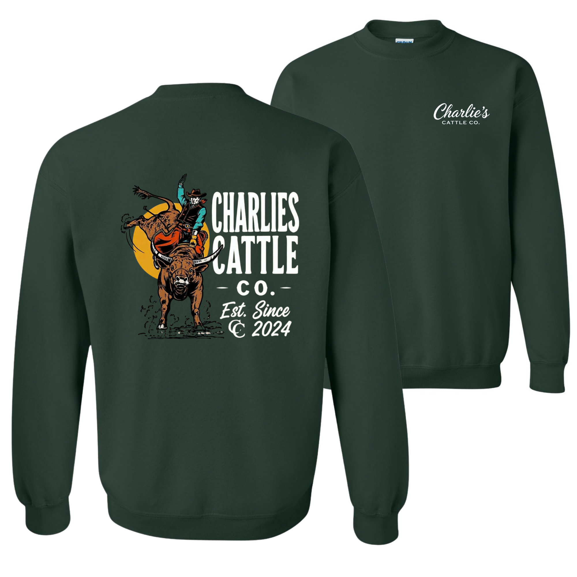Buck'n Bovine Sweatshirt