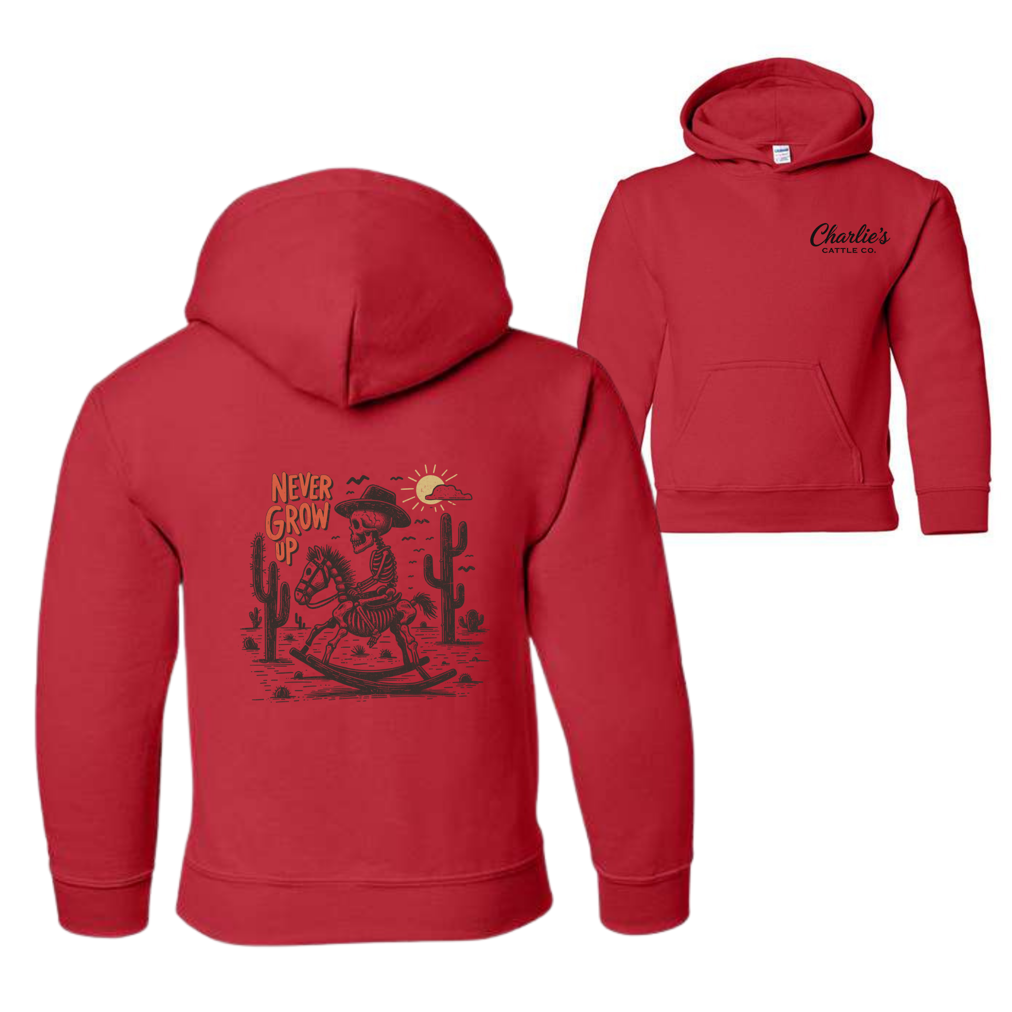 Never Grow Up Hoodie