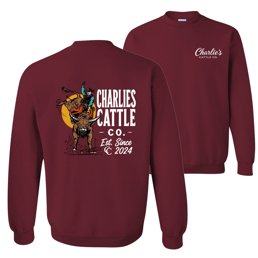Buck'n Bovine Sweatshirt