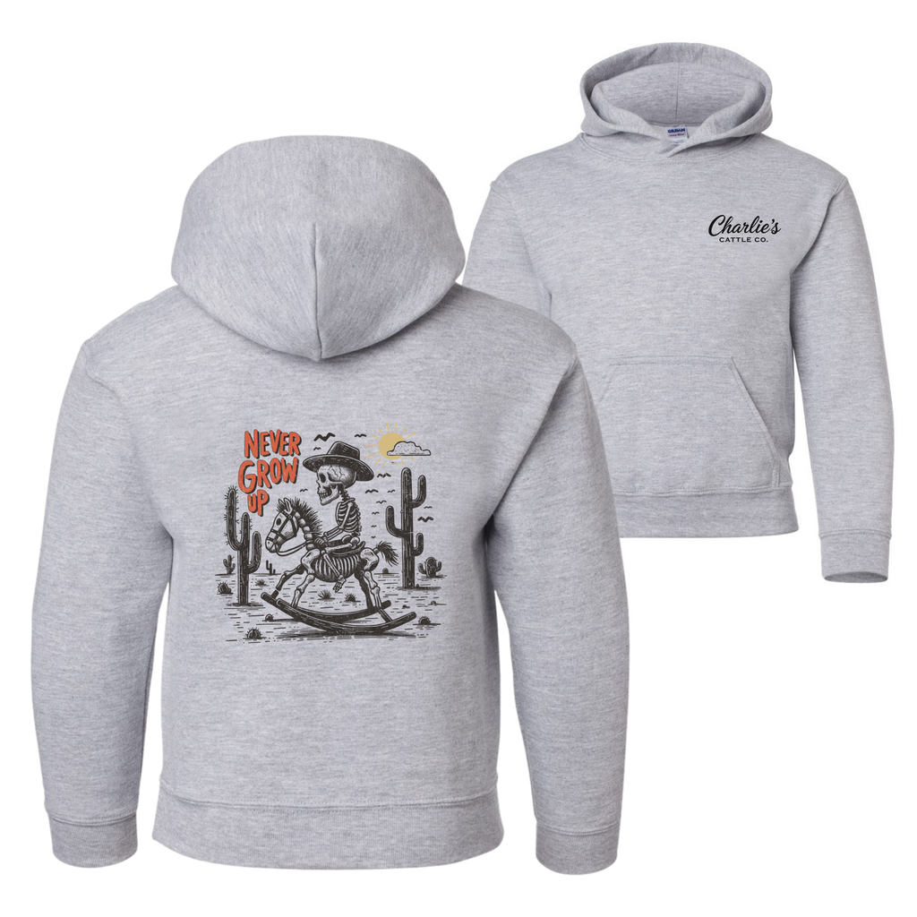 Never Grow Up Hoodie