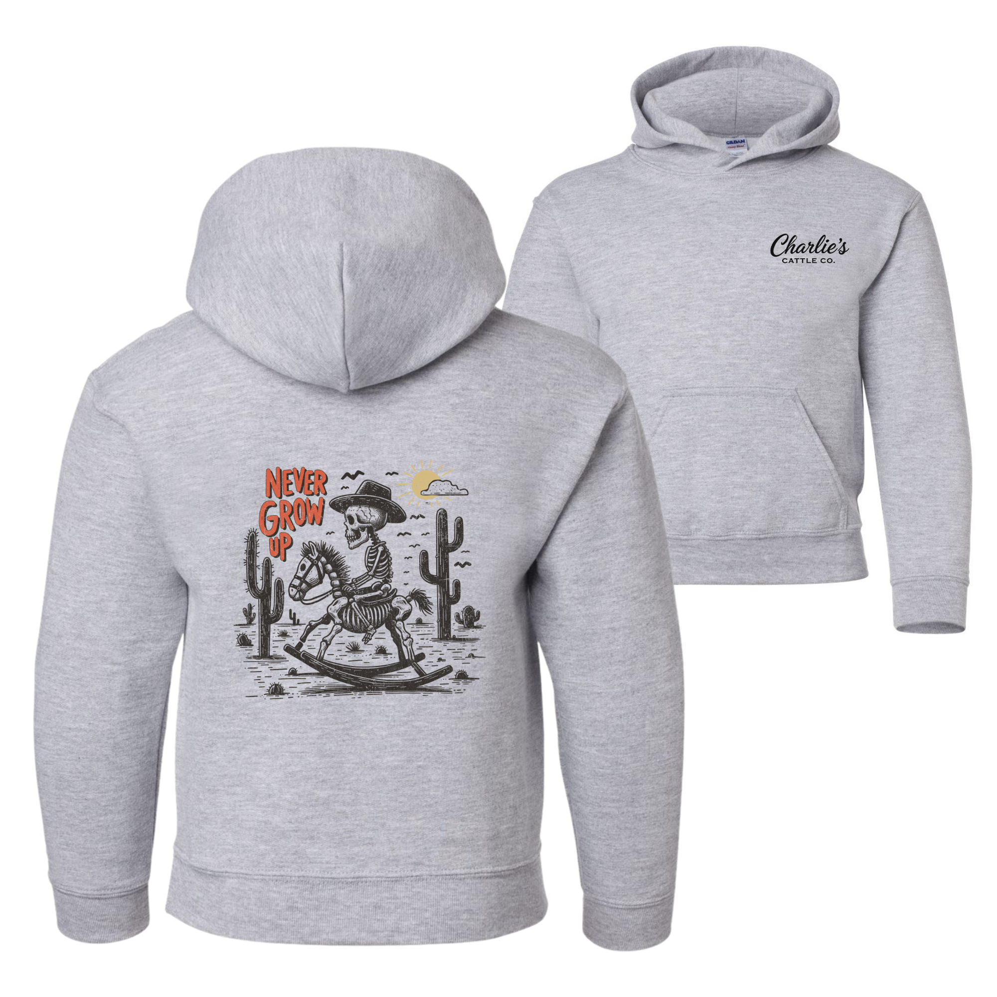 Never Grow Up Hoodie