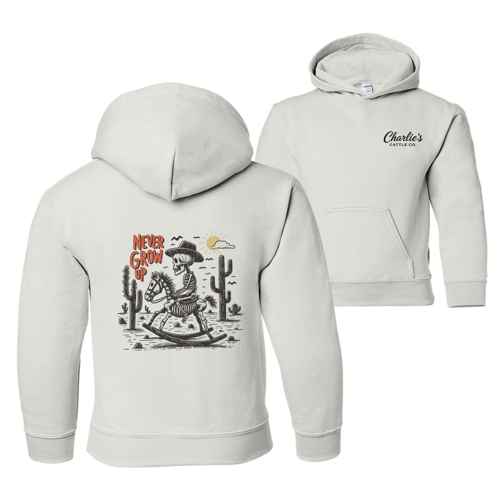 Never Grow Up Hoodie