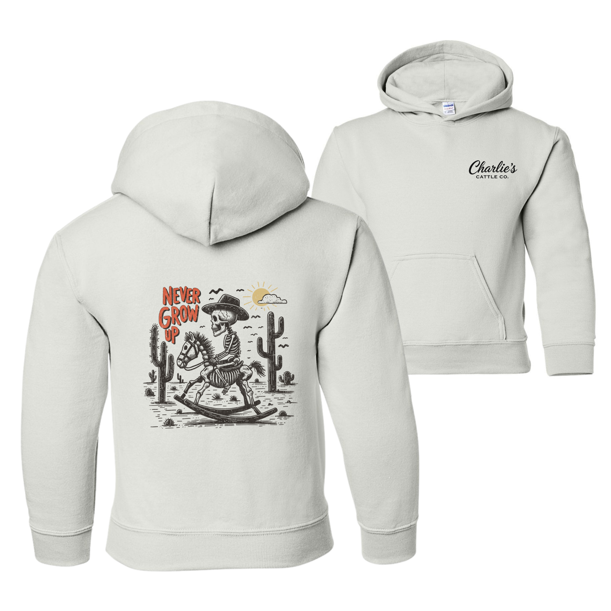 Never Grow Up Hoodie