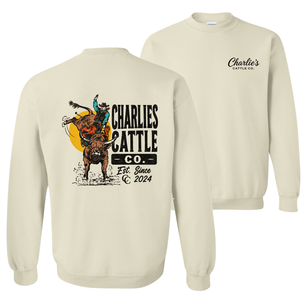 Buck'n Bovine Sweatshirt