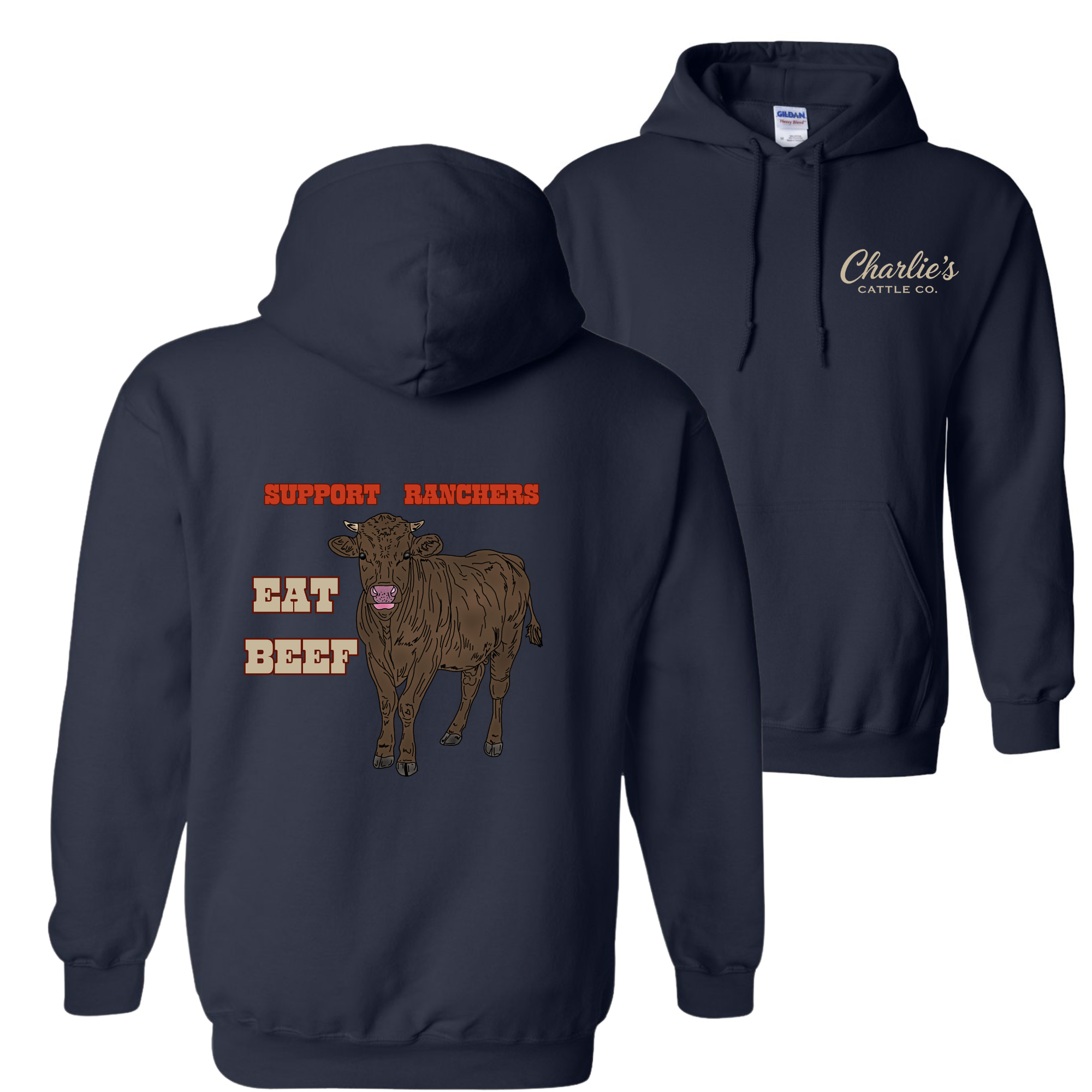 Eat Beef Hoodie