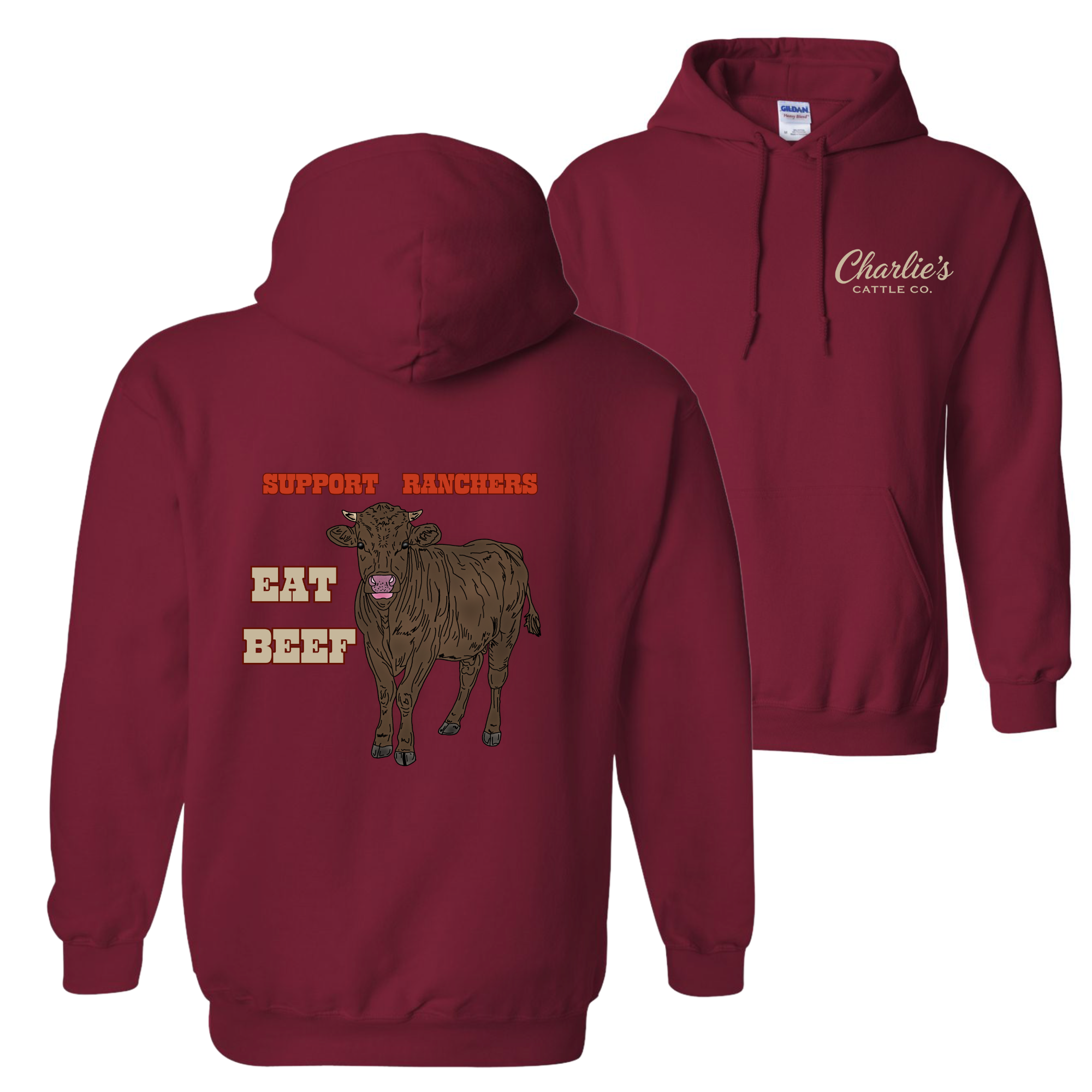 Eat Beef Hoodie
