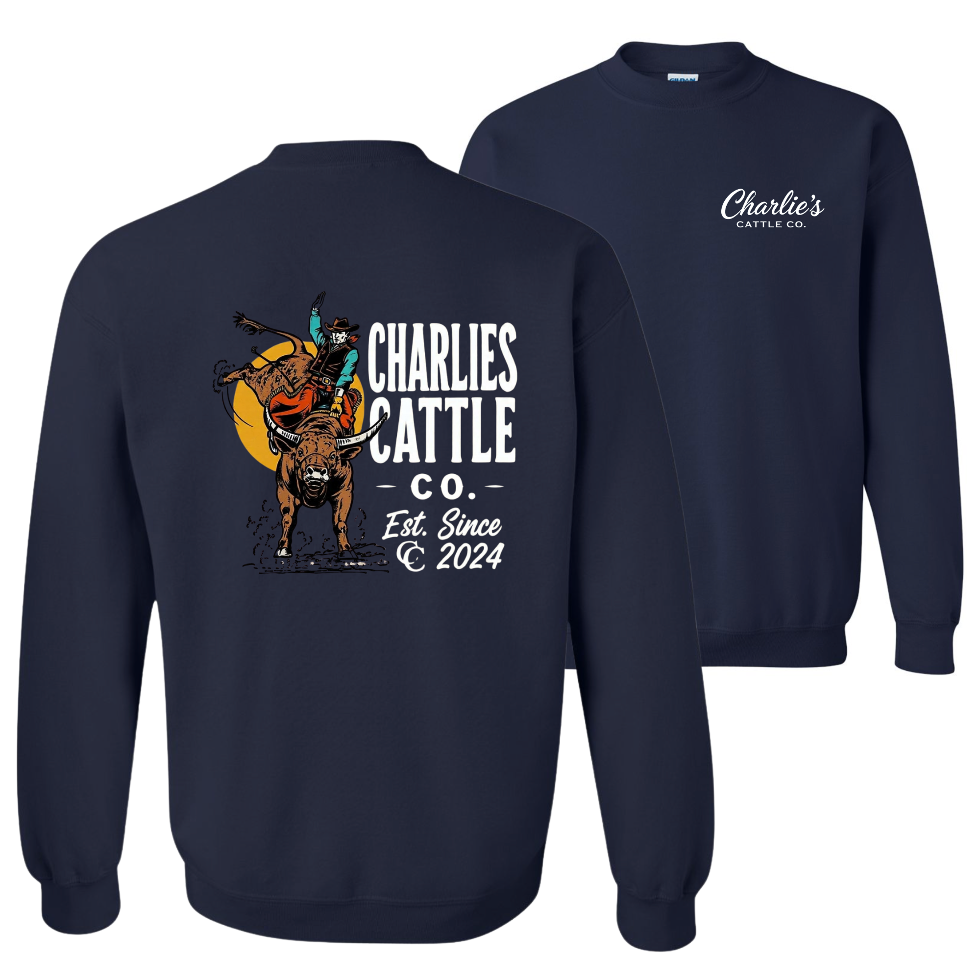Buck'n Bovine Sweatshirt
