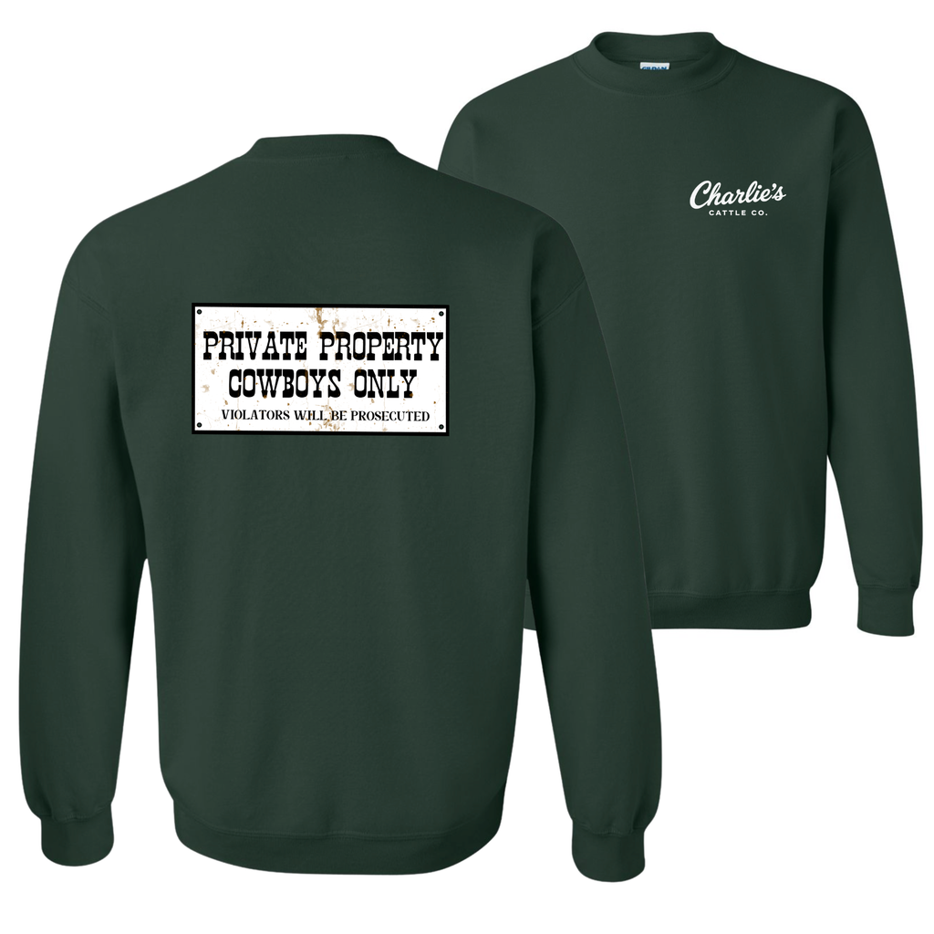 Cowboy's Only Sweatshirt