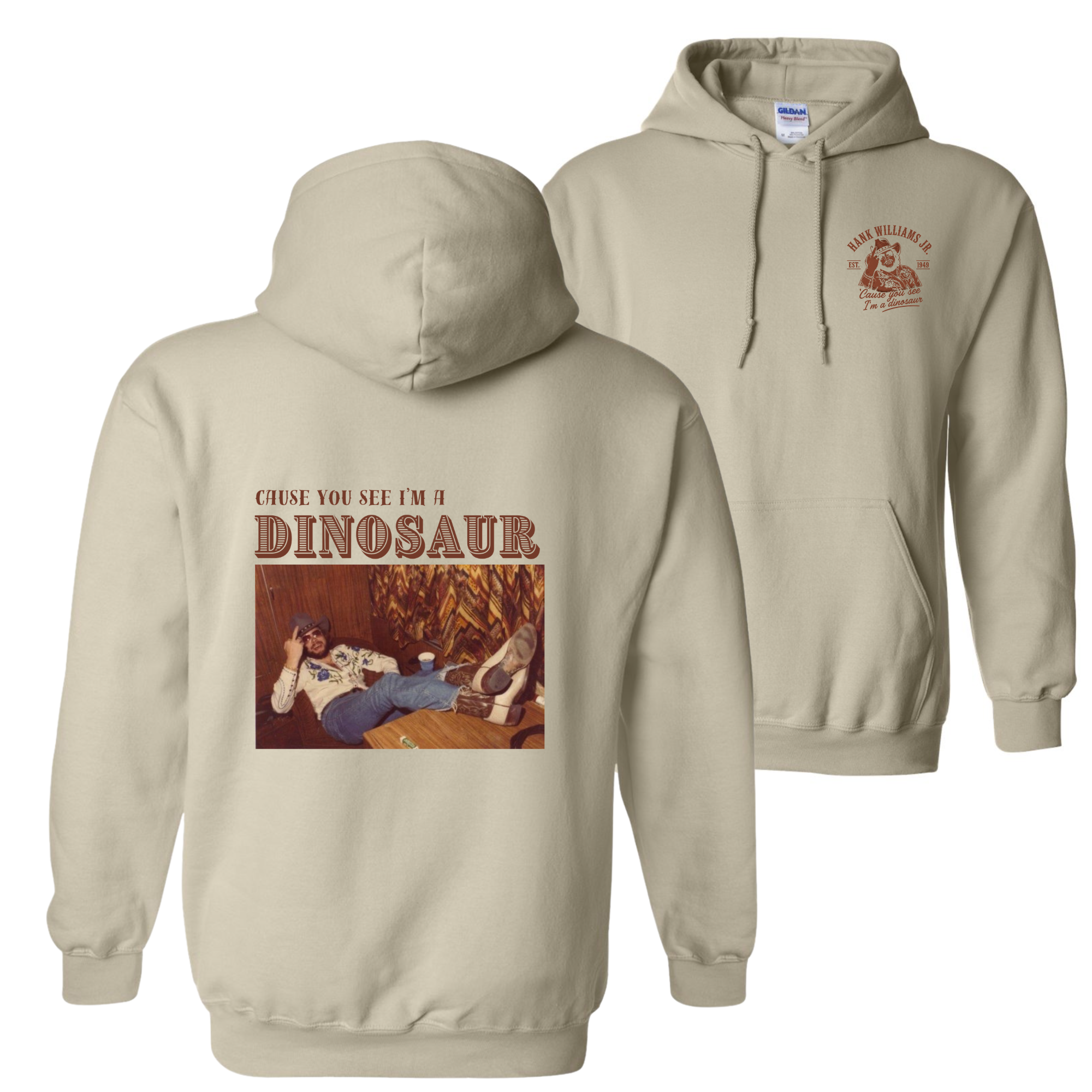 Hank Jr. Dinosaur Hoodie