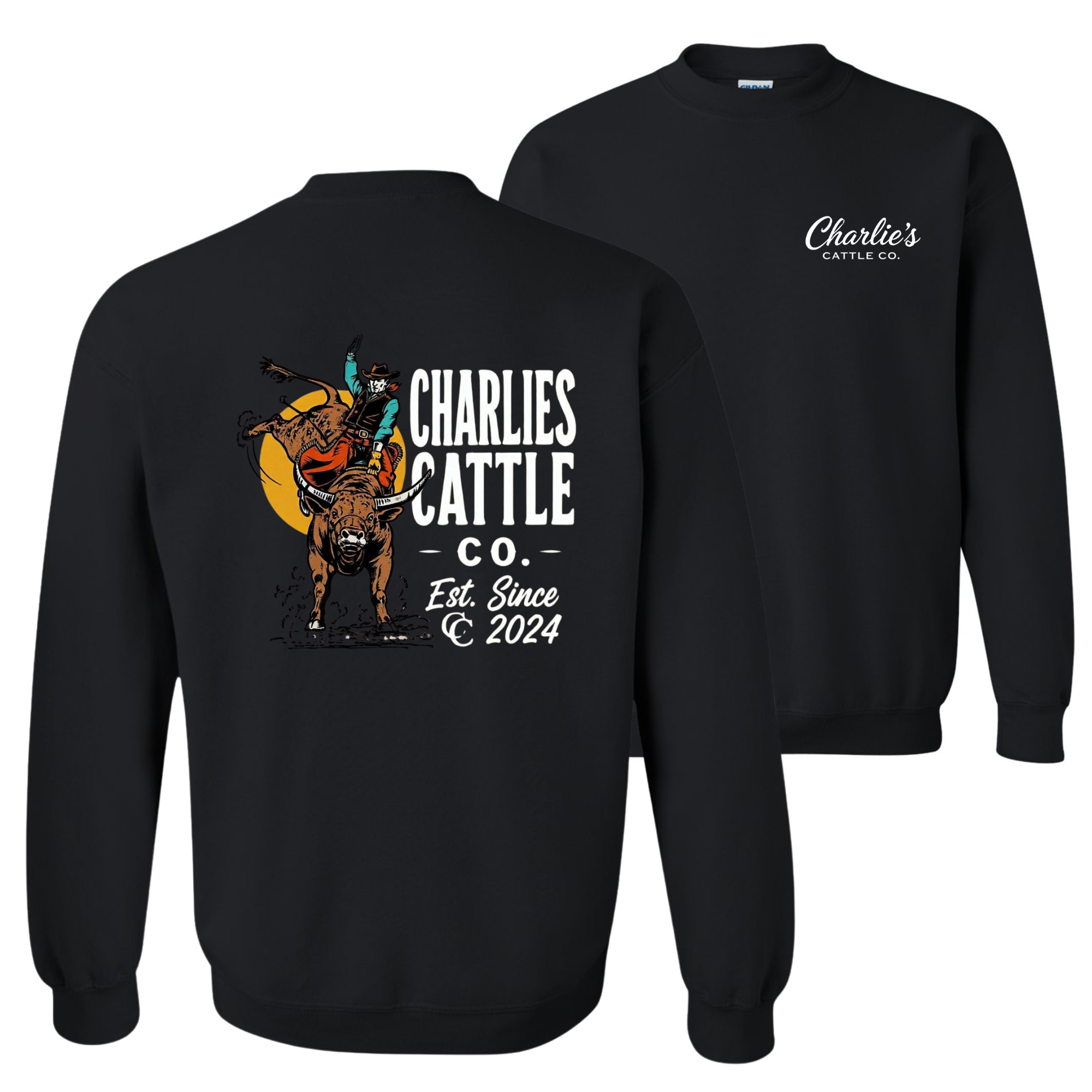 Buck'n Bovine Sweatshirt