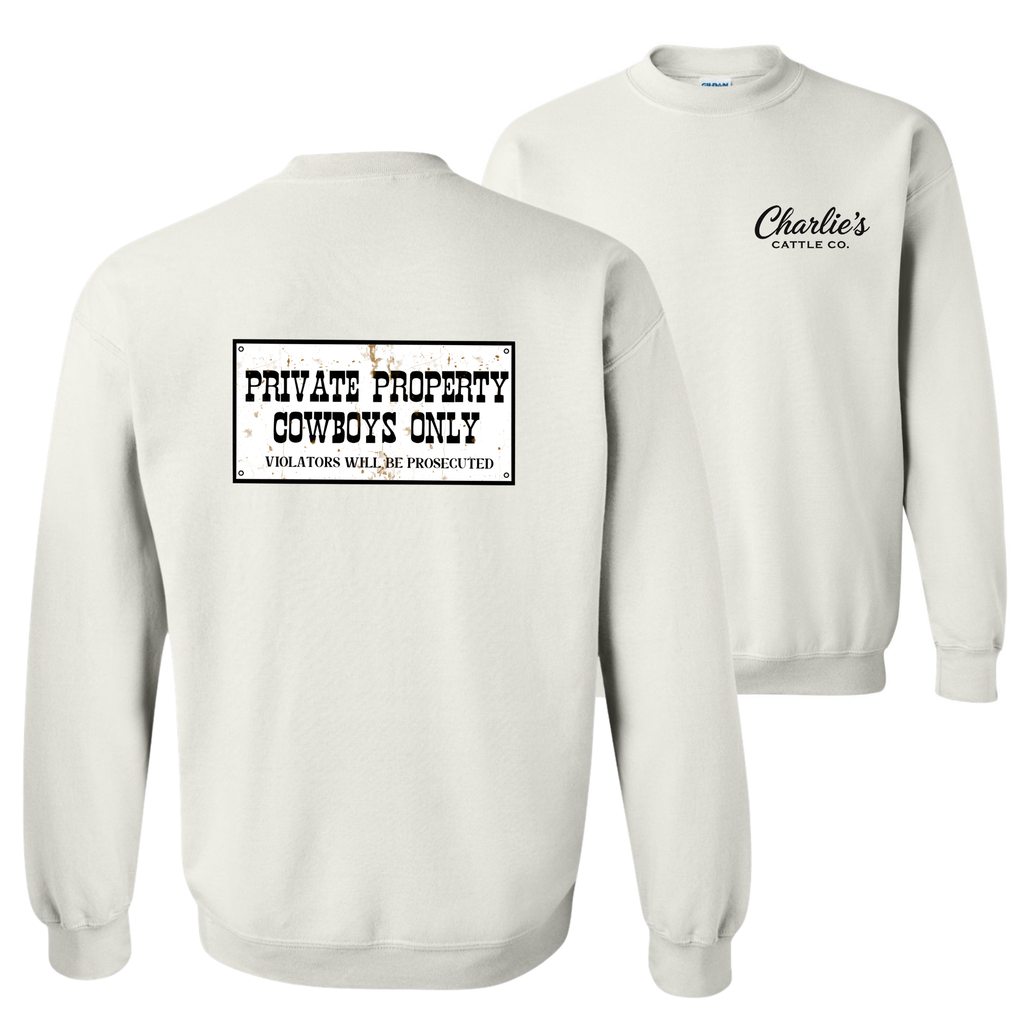 Cowboy's Only Sweatshirt