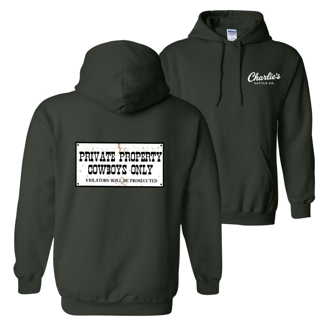 Cowboy's Only Hoodie