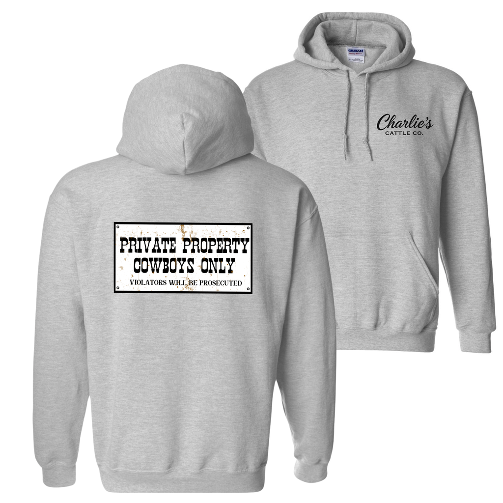 Cowboy's Only Hoodie