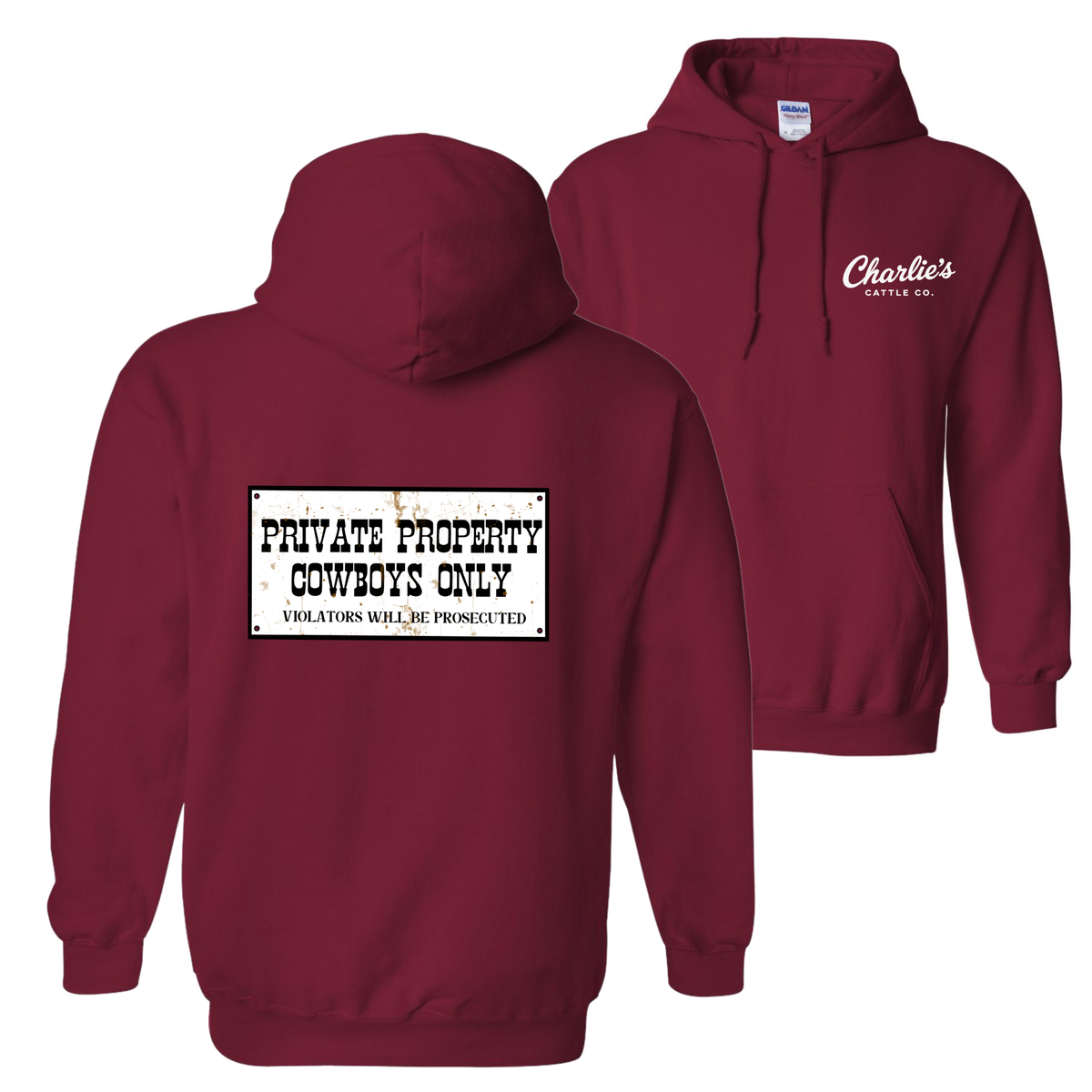 Cowboy's Only Hoodie