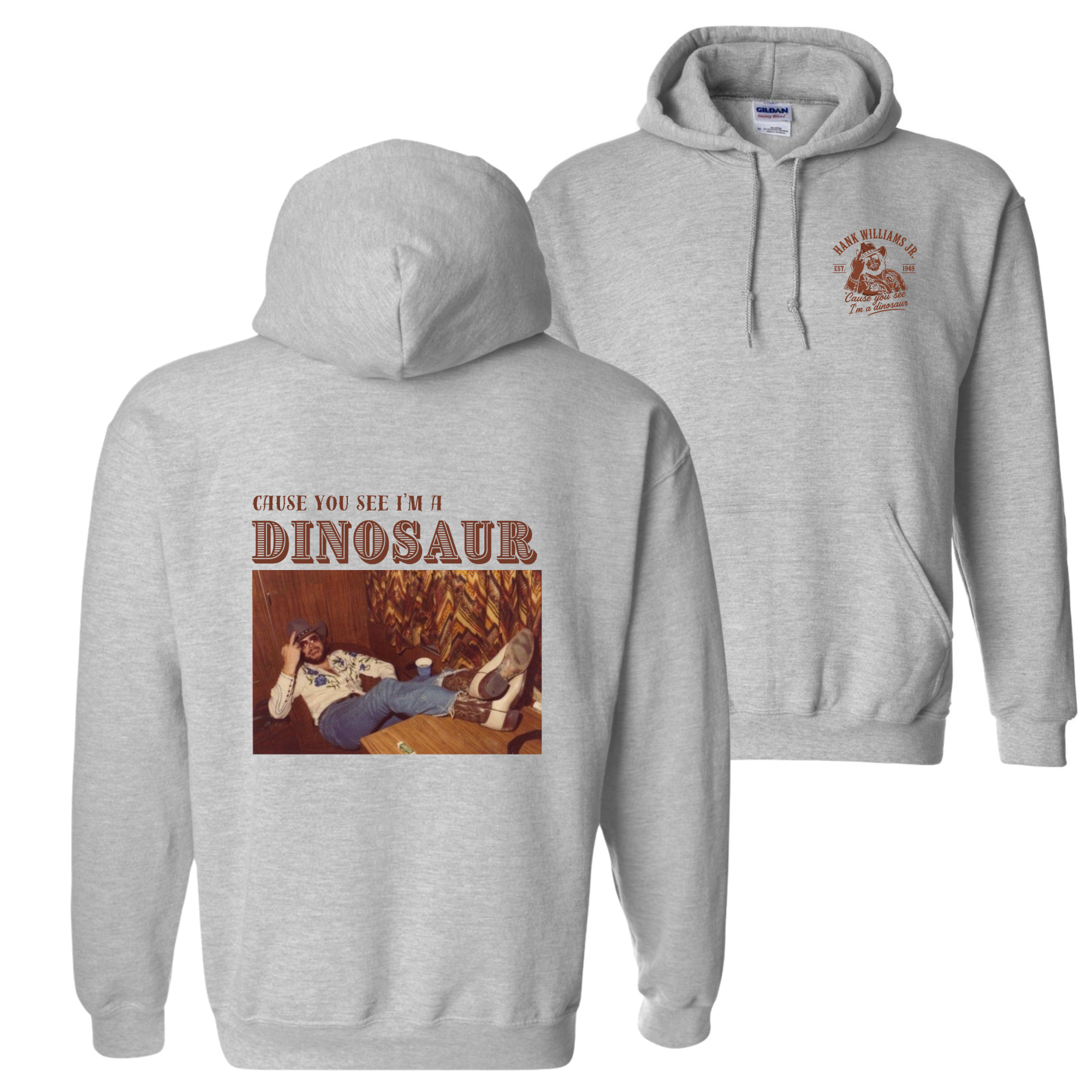 Hank Jr. Dinosaur Hoodie
