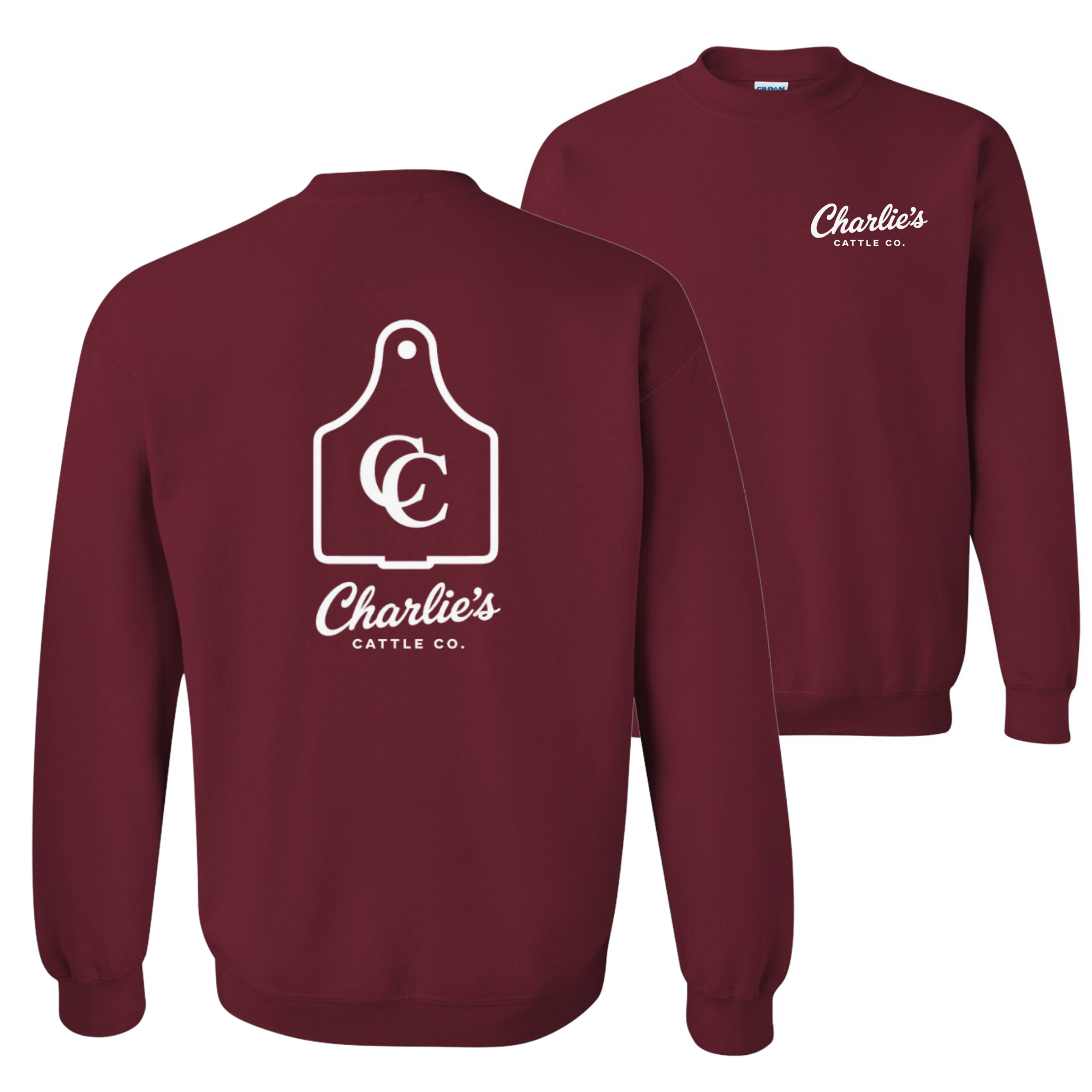 Charlie's Cattle Cowtag Sweatshirt