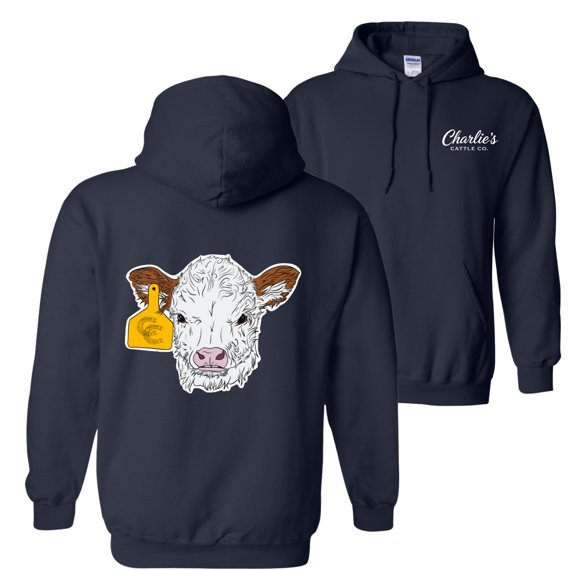 Charlie's Cattle Baldy Hoodie