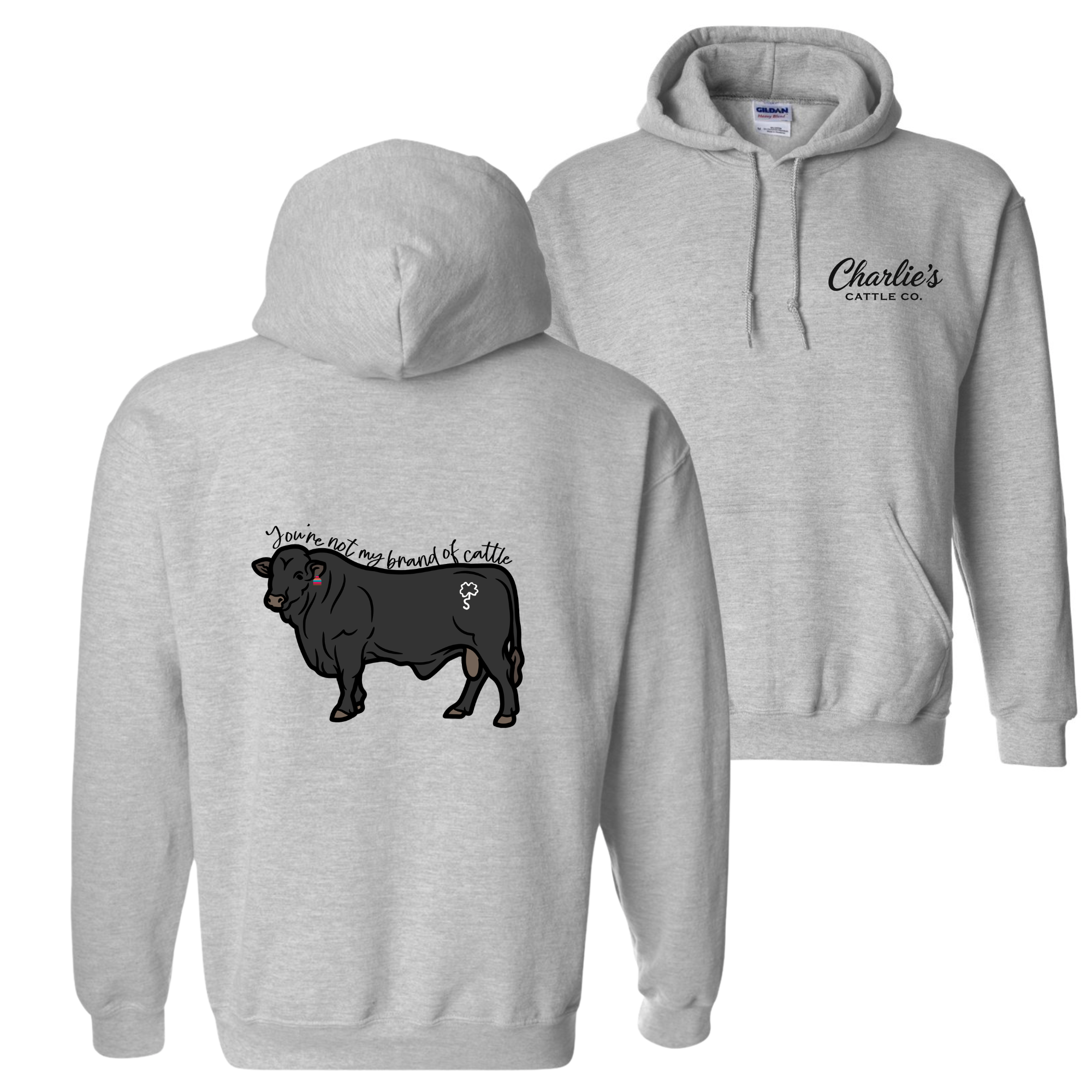 Not My Brand of Cattle Hoodie