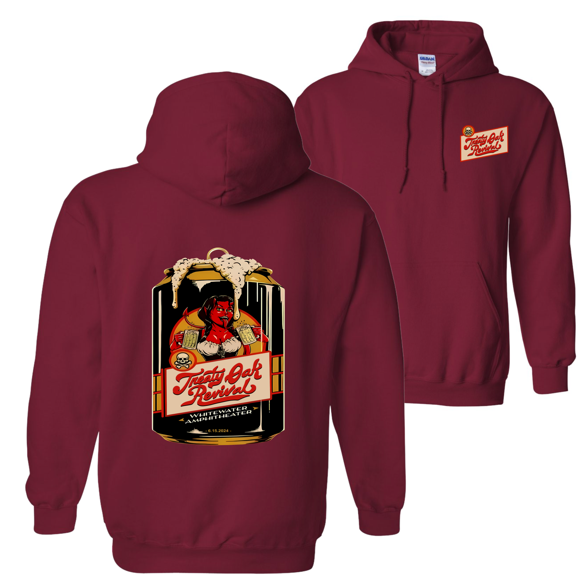 Treaty Oak Death Hoodie