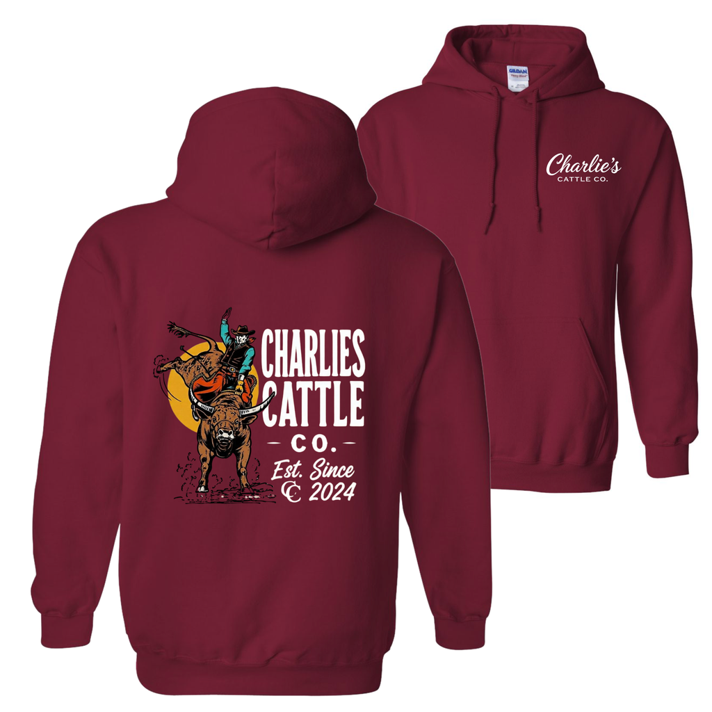 Buck'n Bovine Hoodie