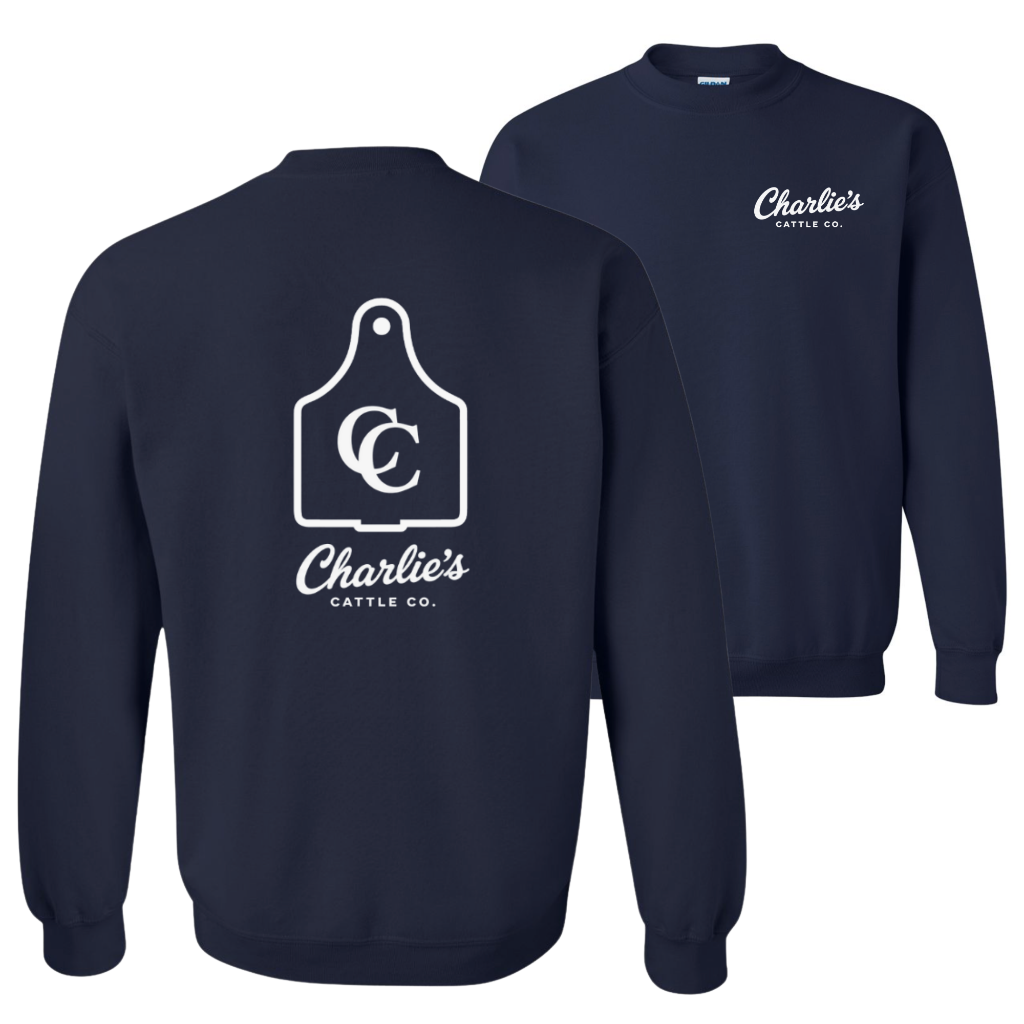 Charlie's Cattle Cowtag Sweatshirt