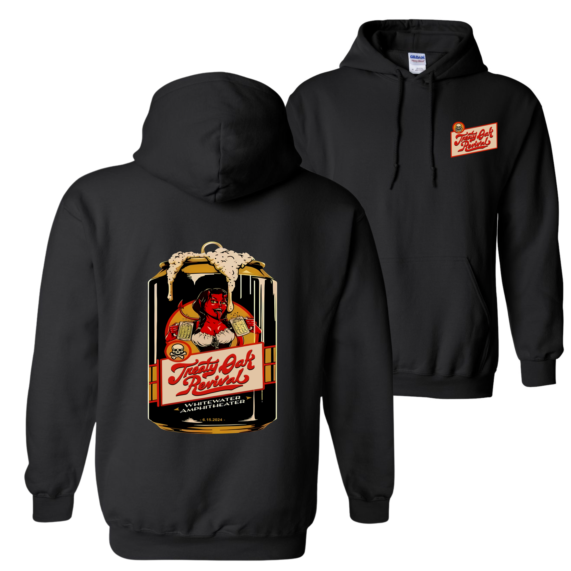 Treaty Oak Death Hoodie