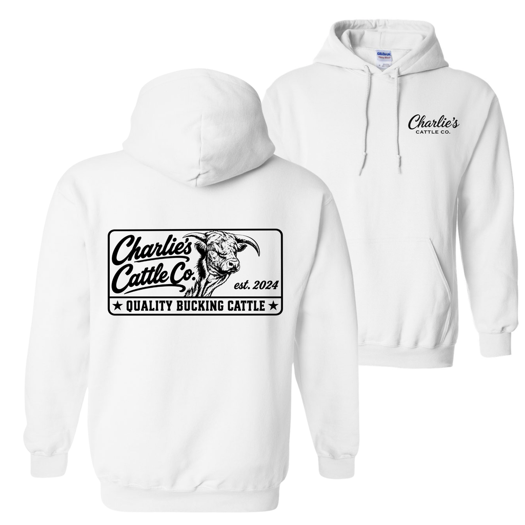 Quality Bucking Cattle Hoodie