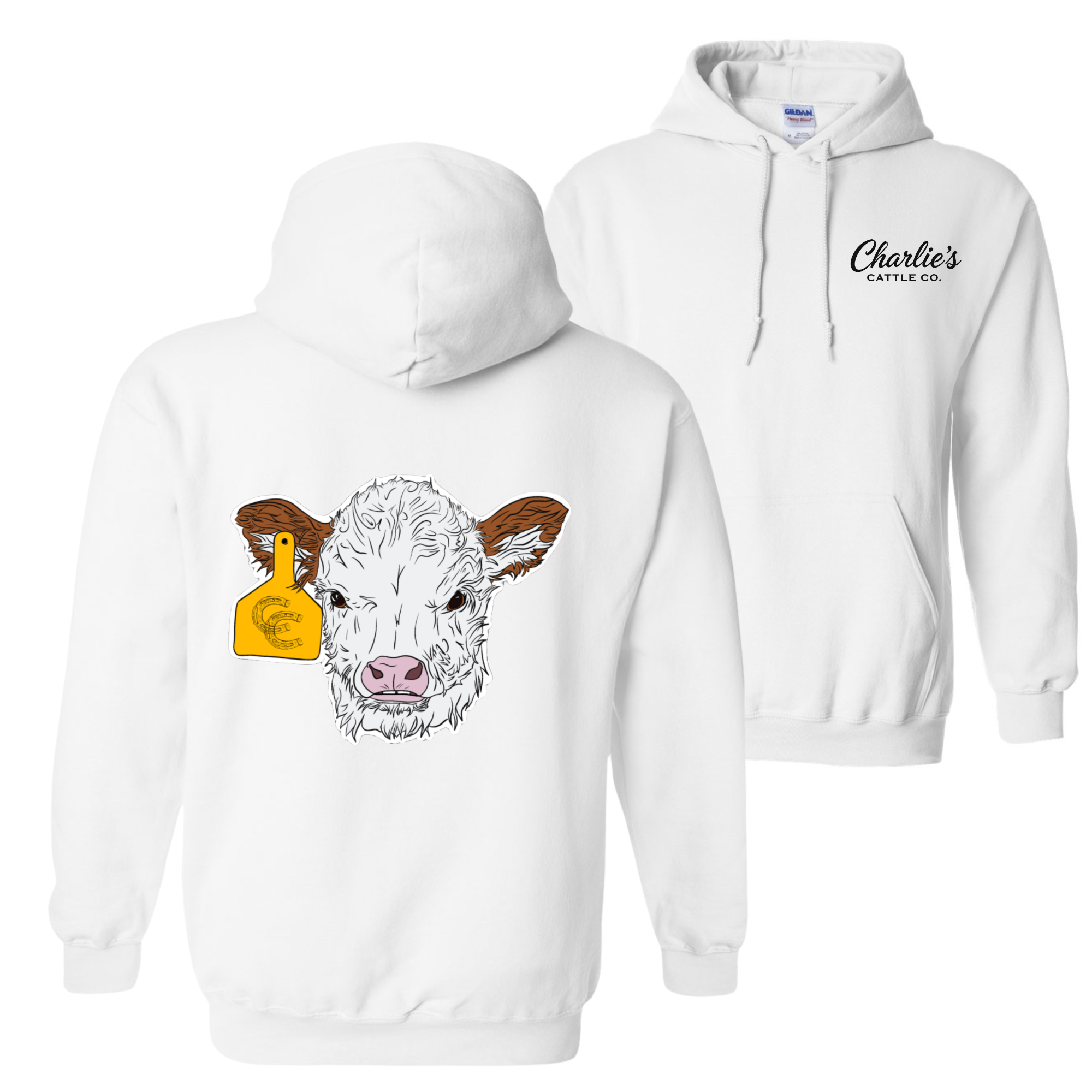 Charlie's Cattle Baldy Hoodie