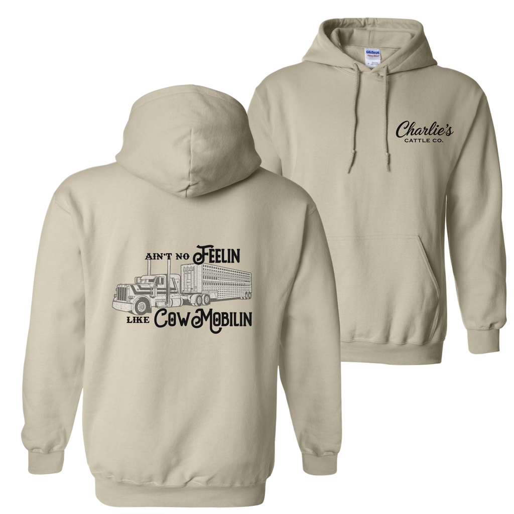 Cow Mobilin Hoodie