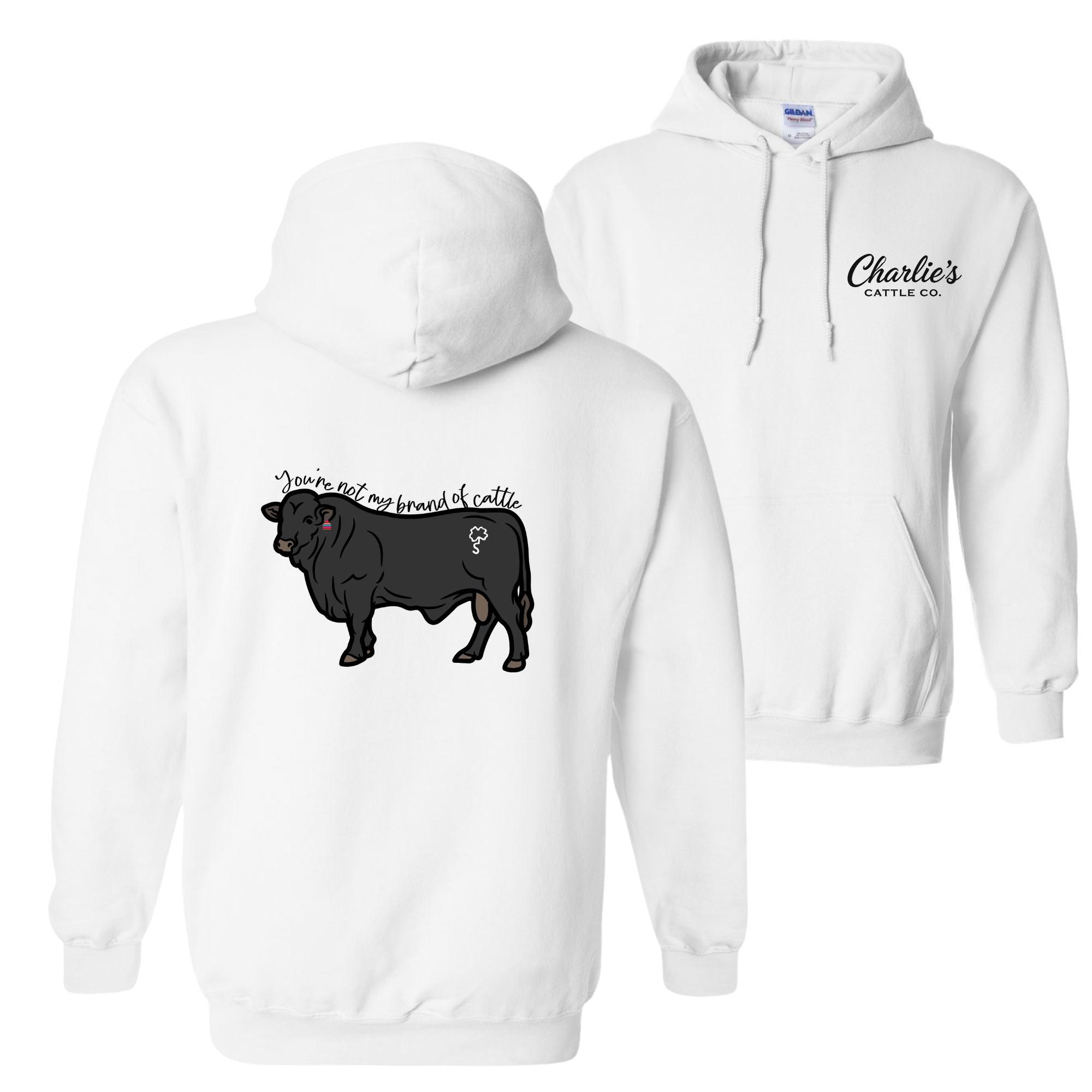 Not My Brand of Cattle Hoodie