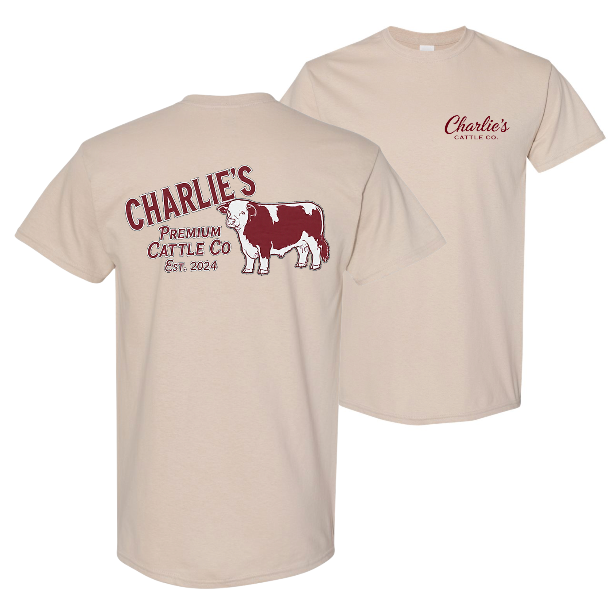 Charlie's Premium Cattle T-Shirt