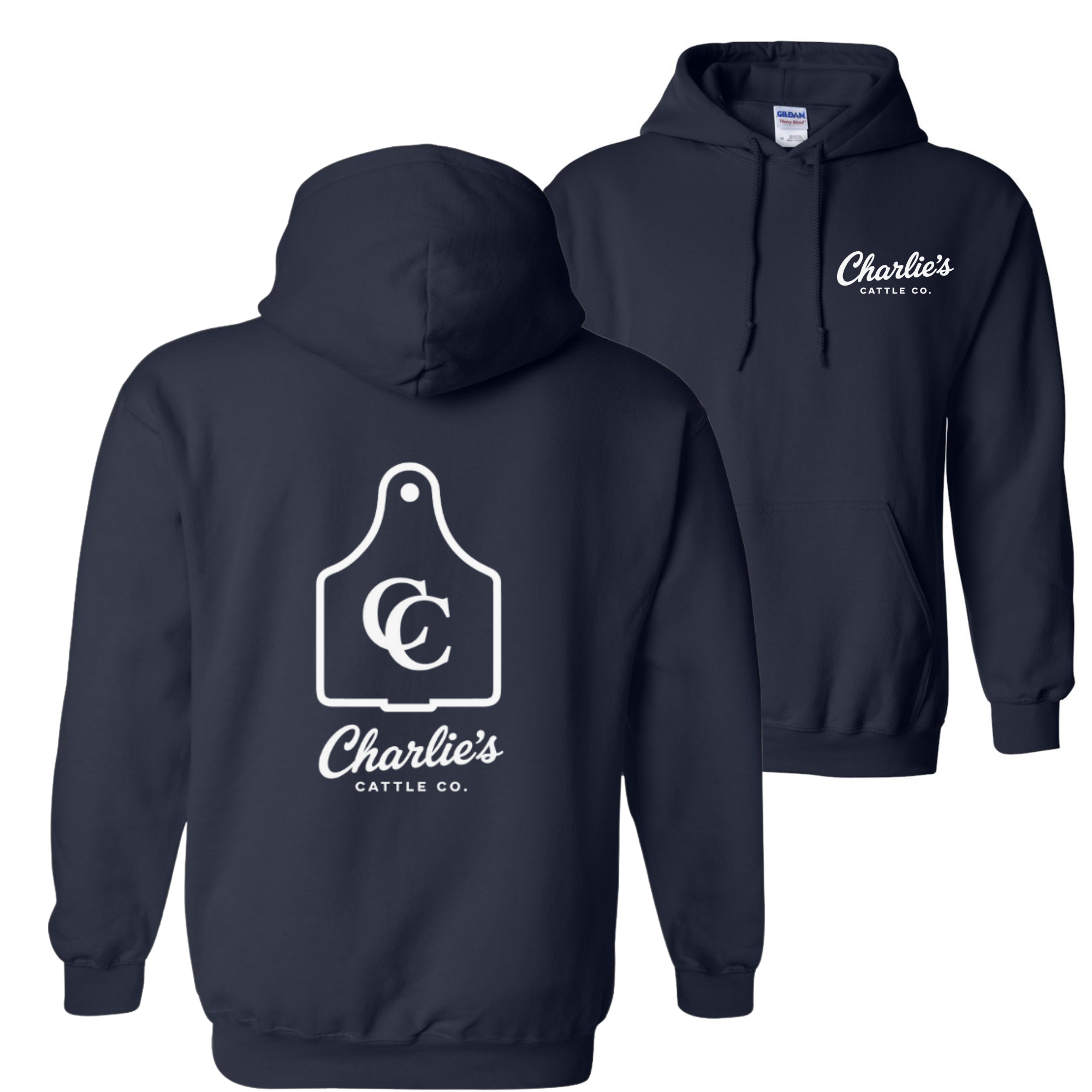 Charlie's Cattle Cowtag Hoodie