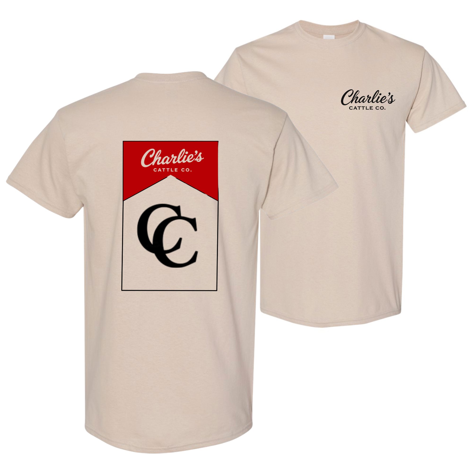 Charlie's Cattle Marlboro T-Shirt