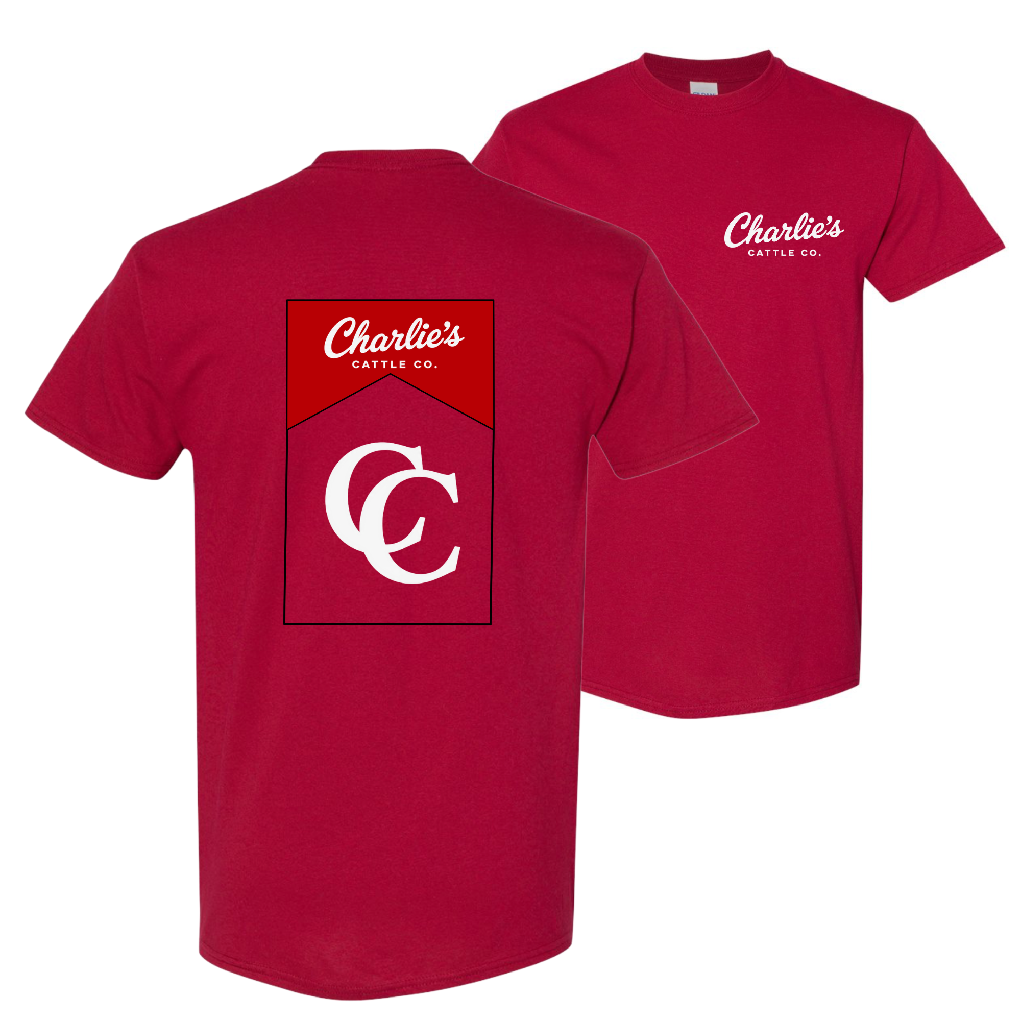 Charlie's Cattle Marlboro T-Shirt