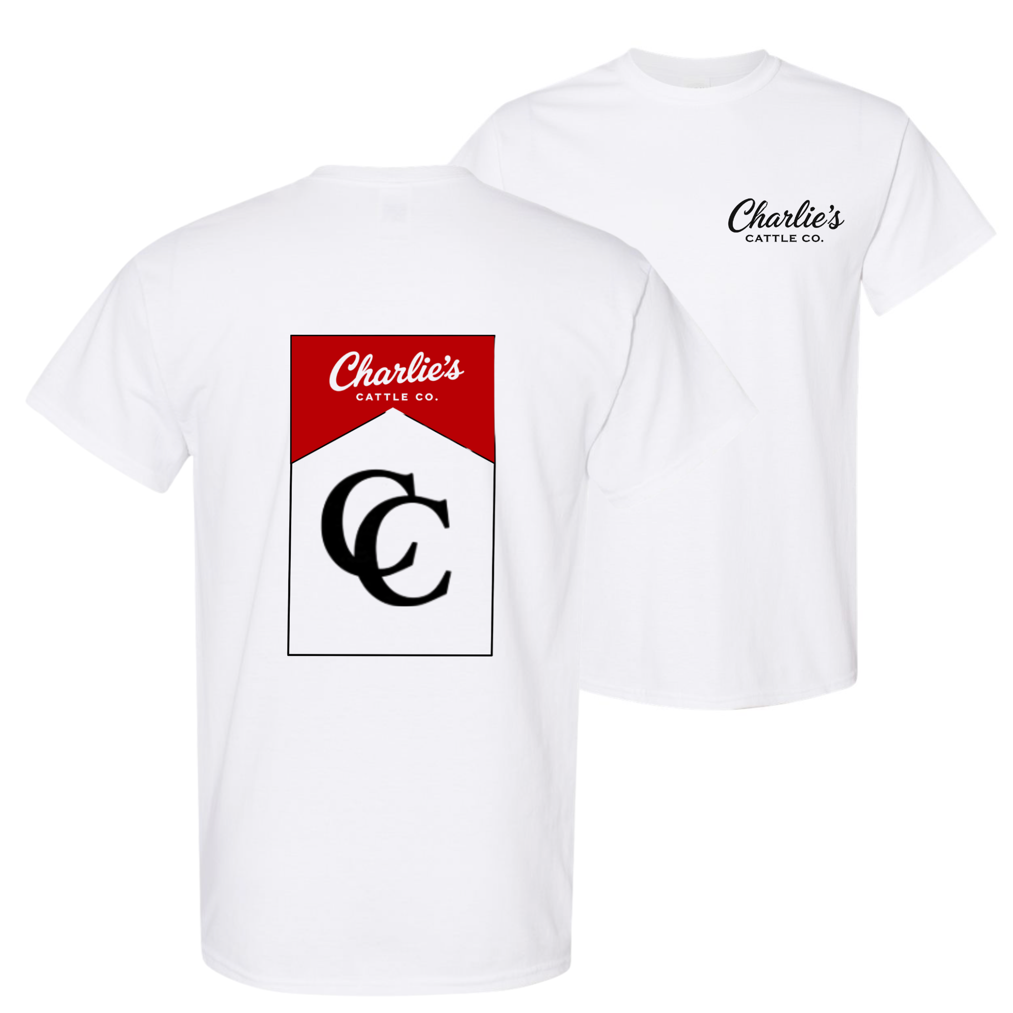 Charlie's Cattle Marlboro T-Shirt