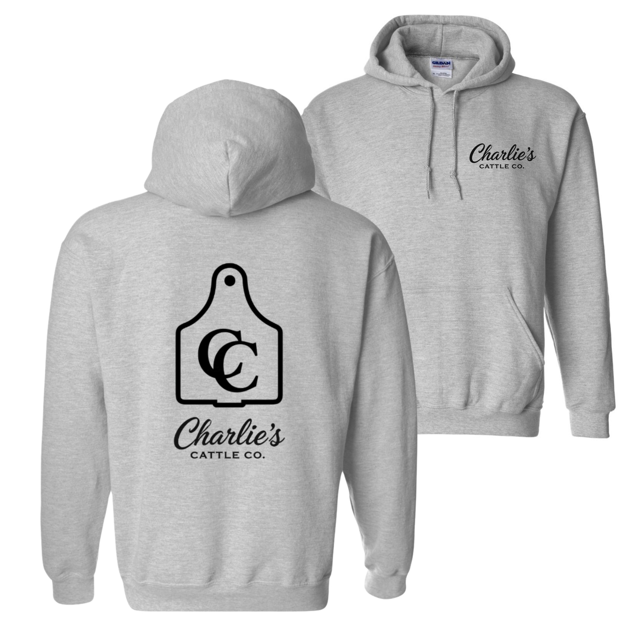 Charlie's Cattle Cowtag Hoodie