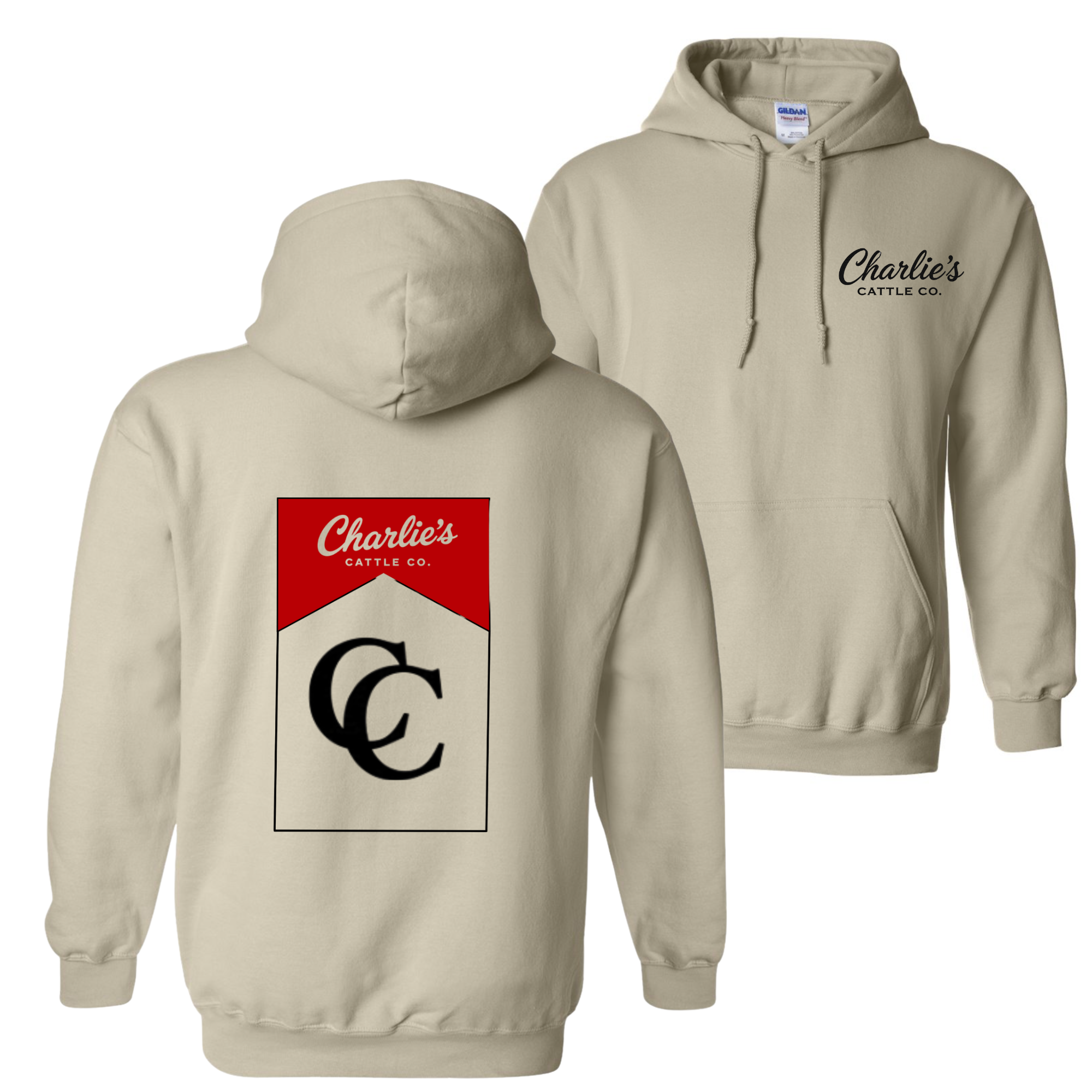 Charlie's Cattle Marlboro Hoodie