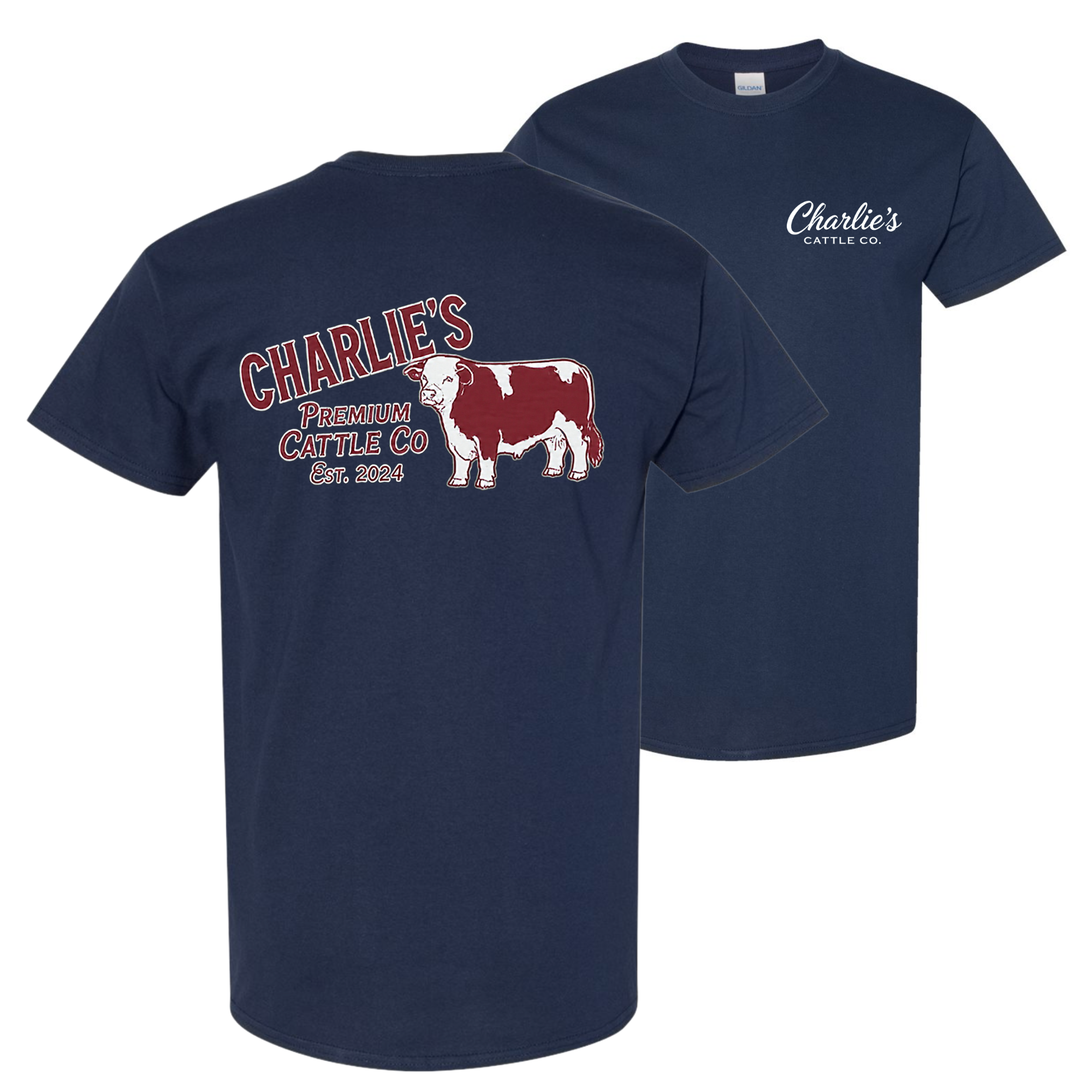 Charlie's Premium Cattle T-Shirt